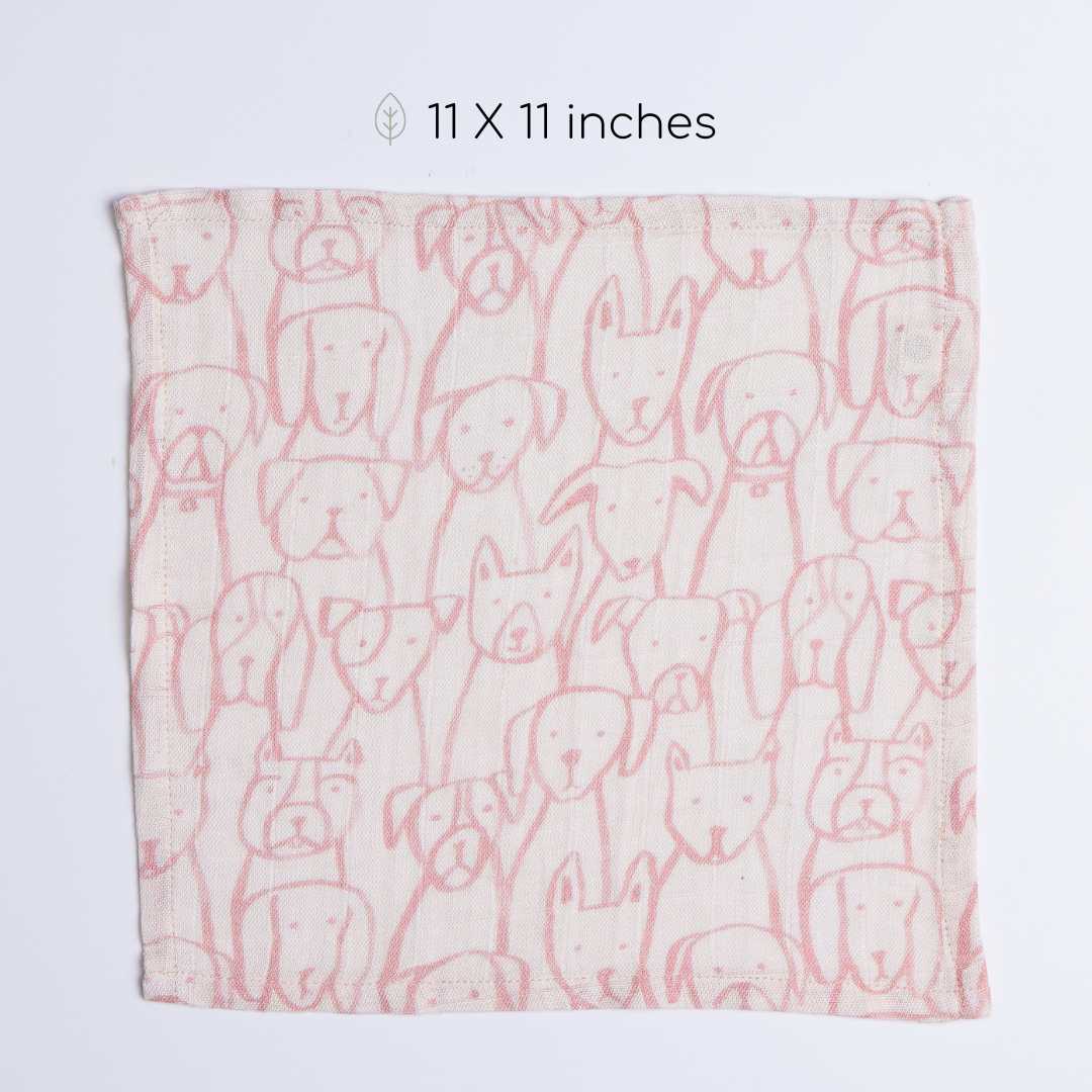 bamboo muslin wash cloth - into the wild