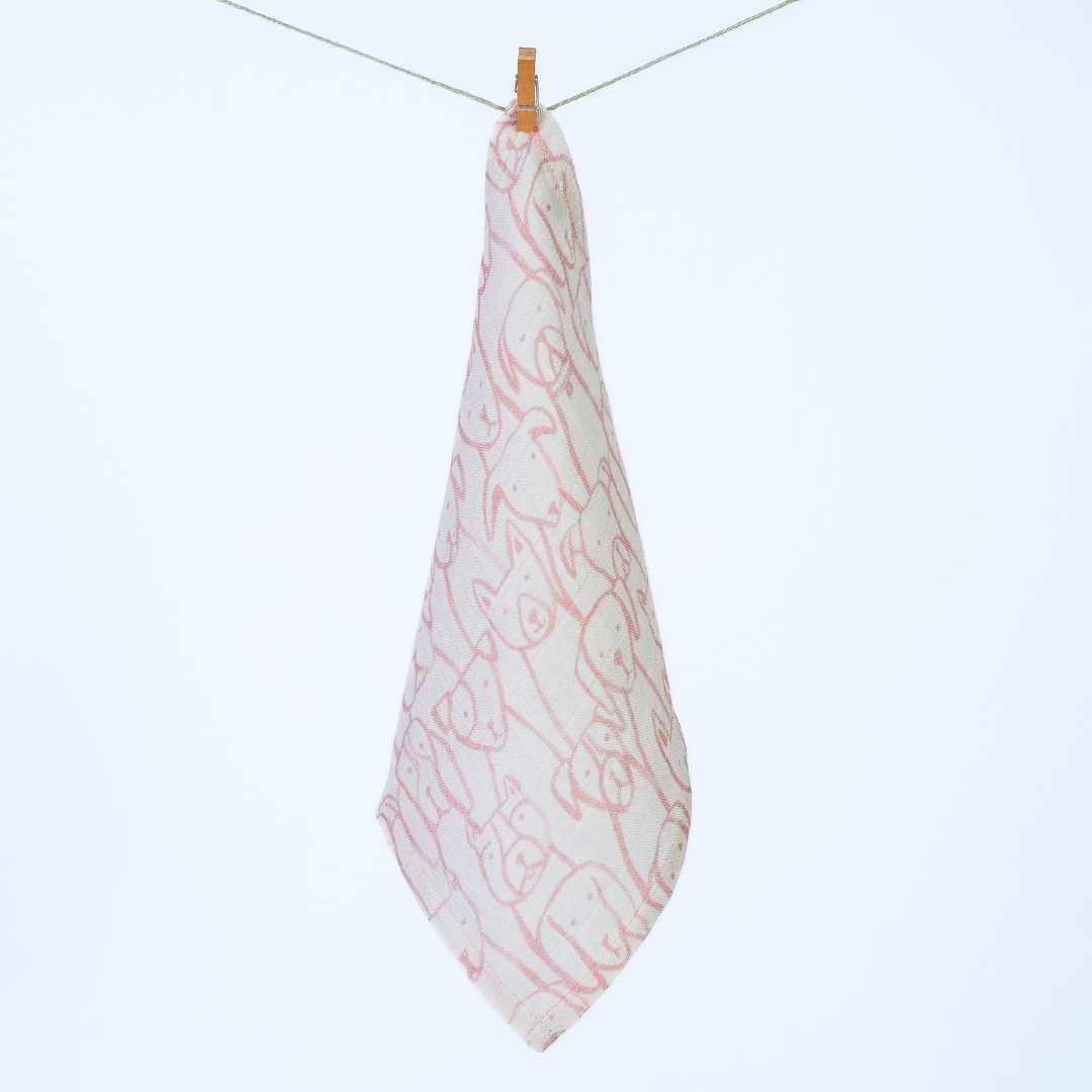 bamboo muslin wash cloth - into the wild