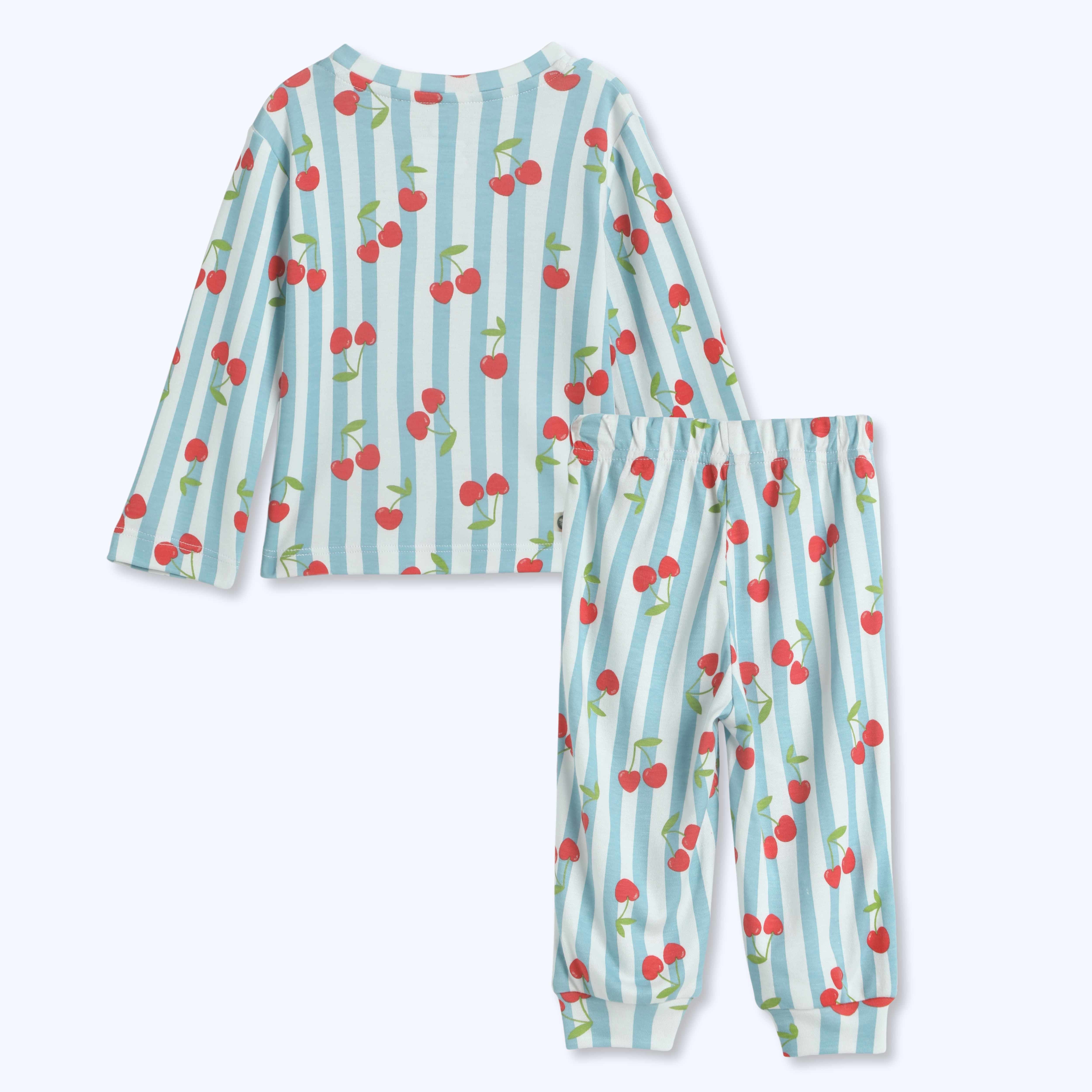 bamboo long sleeve pajama co-ord set