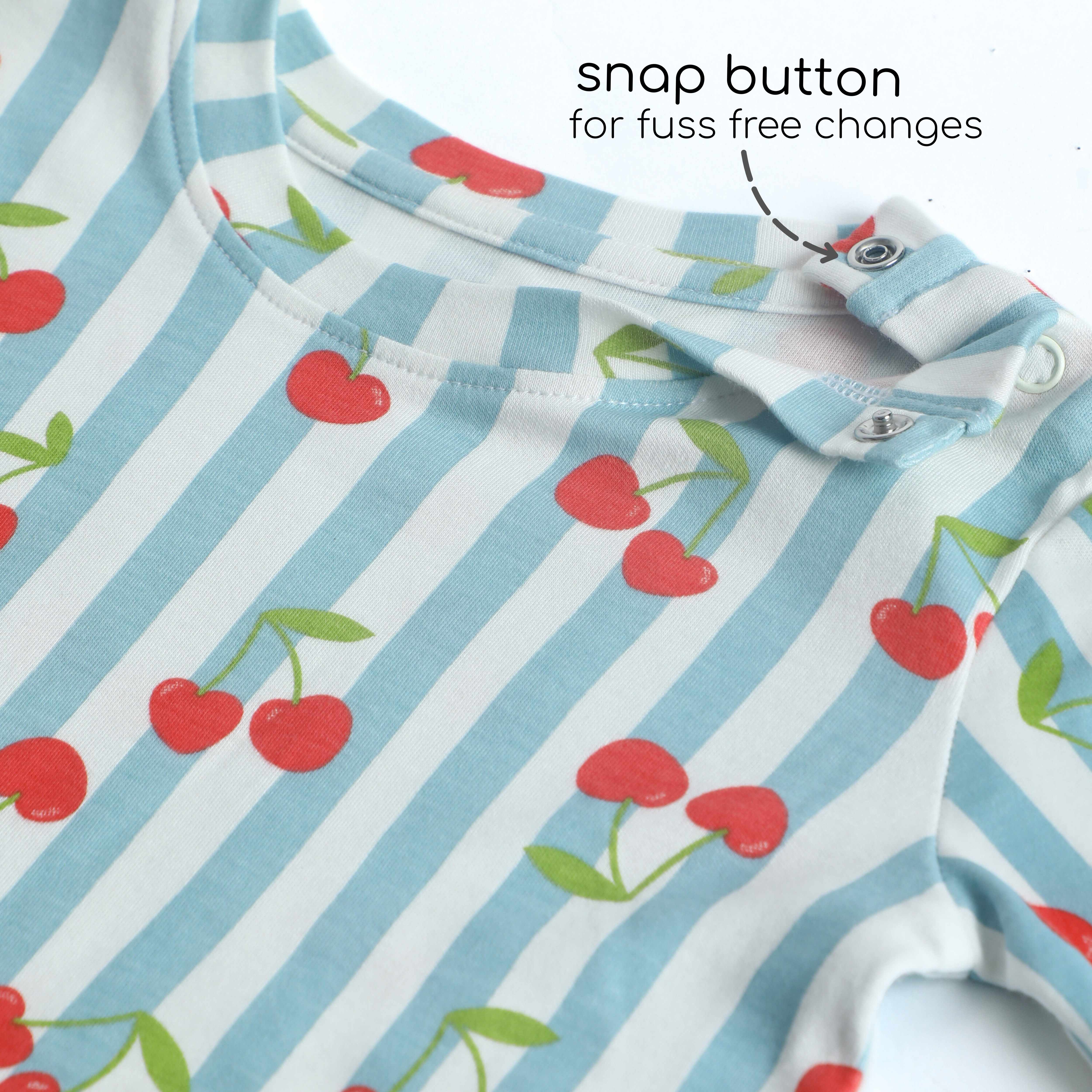 bamboo long sleeve pajama co-ord set
