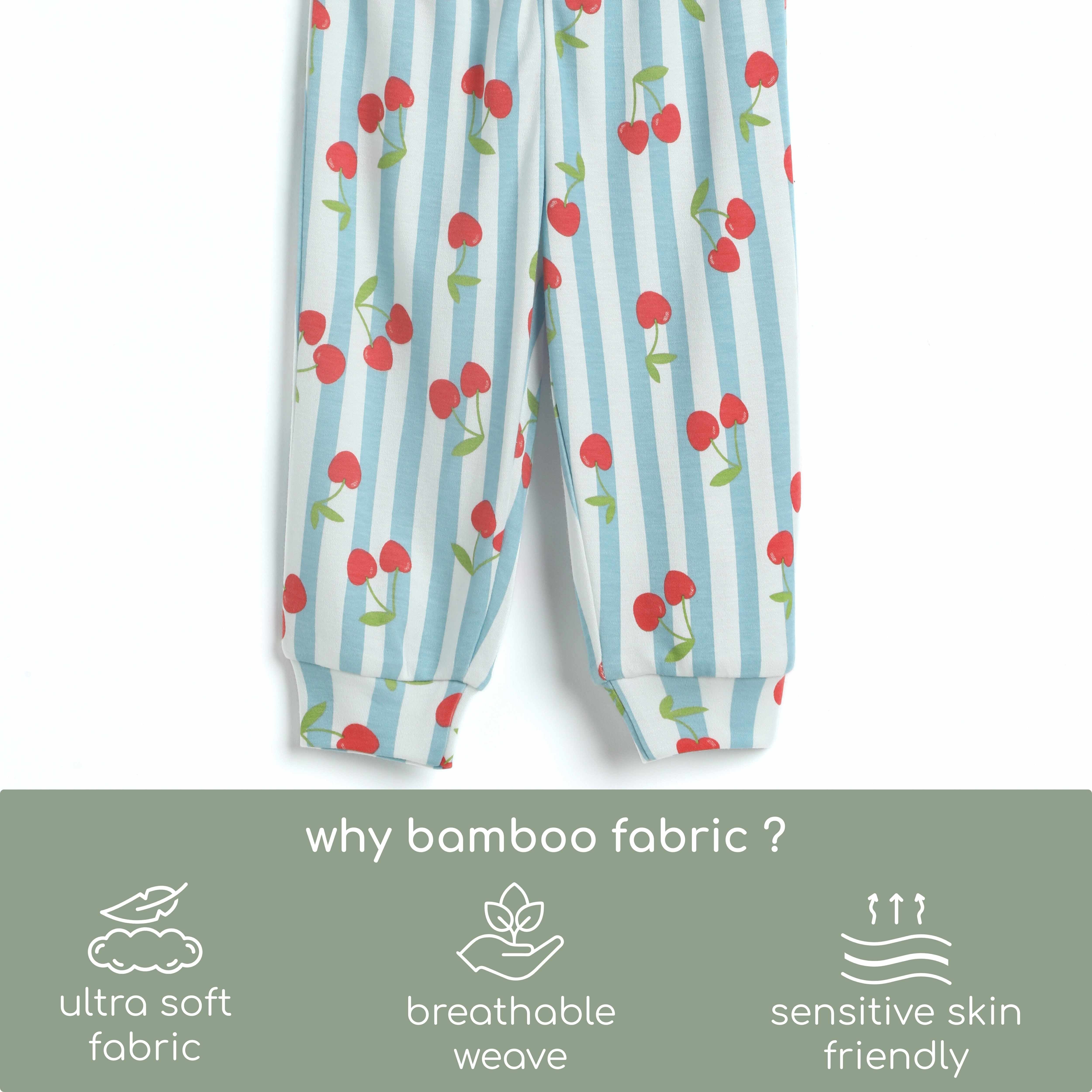 bamboo long sleeve pajama co-ord set