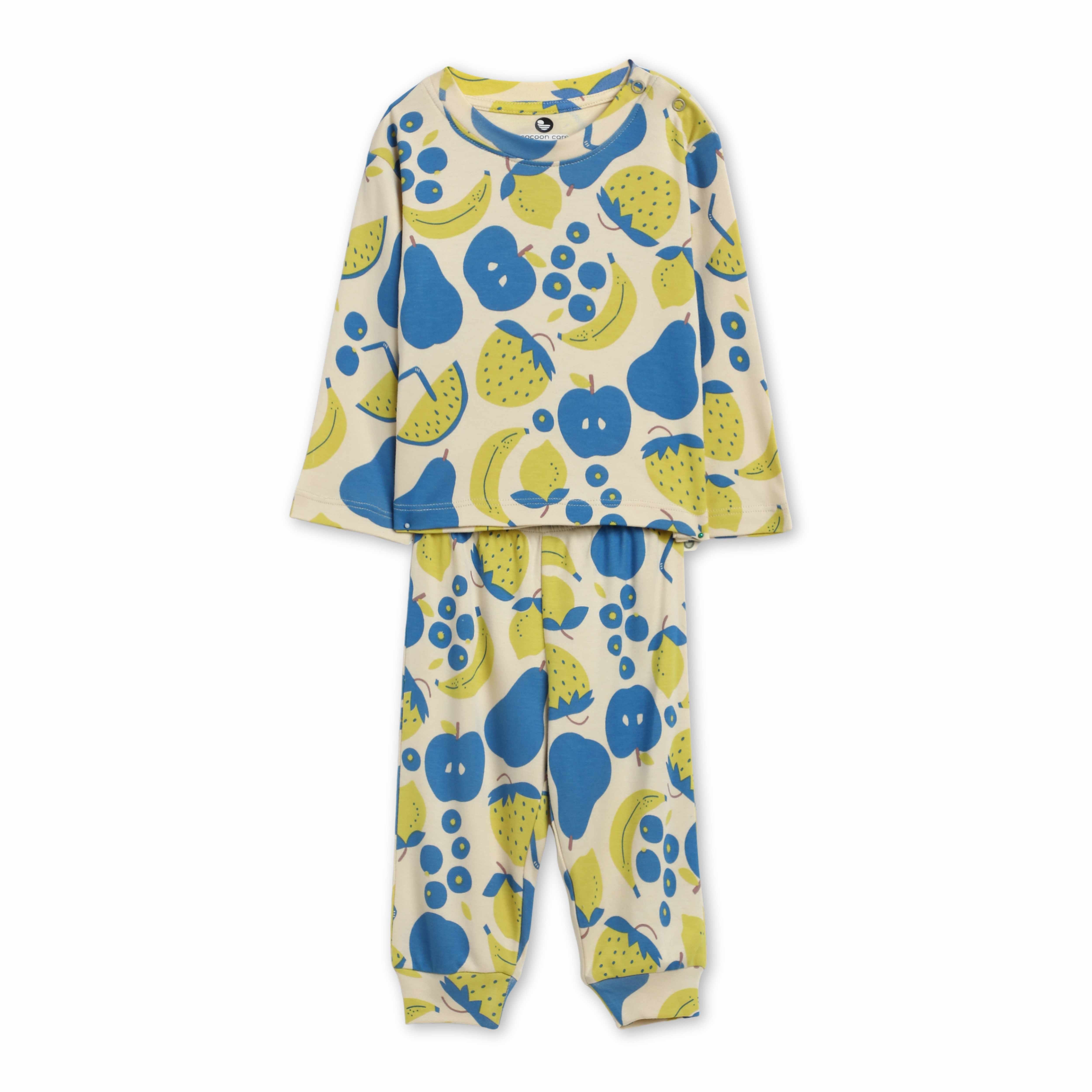 bamboo long sleeve pajama co-ord set