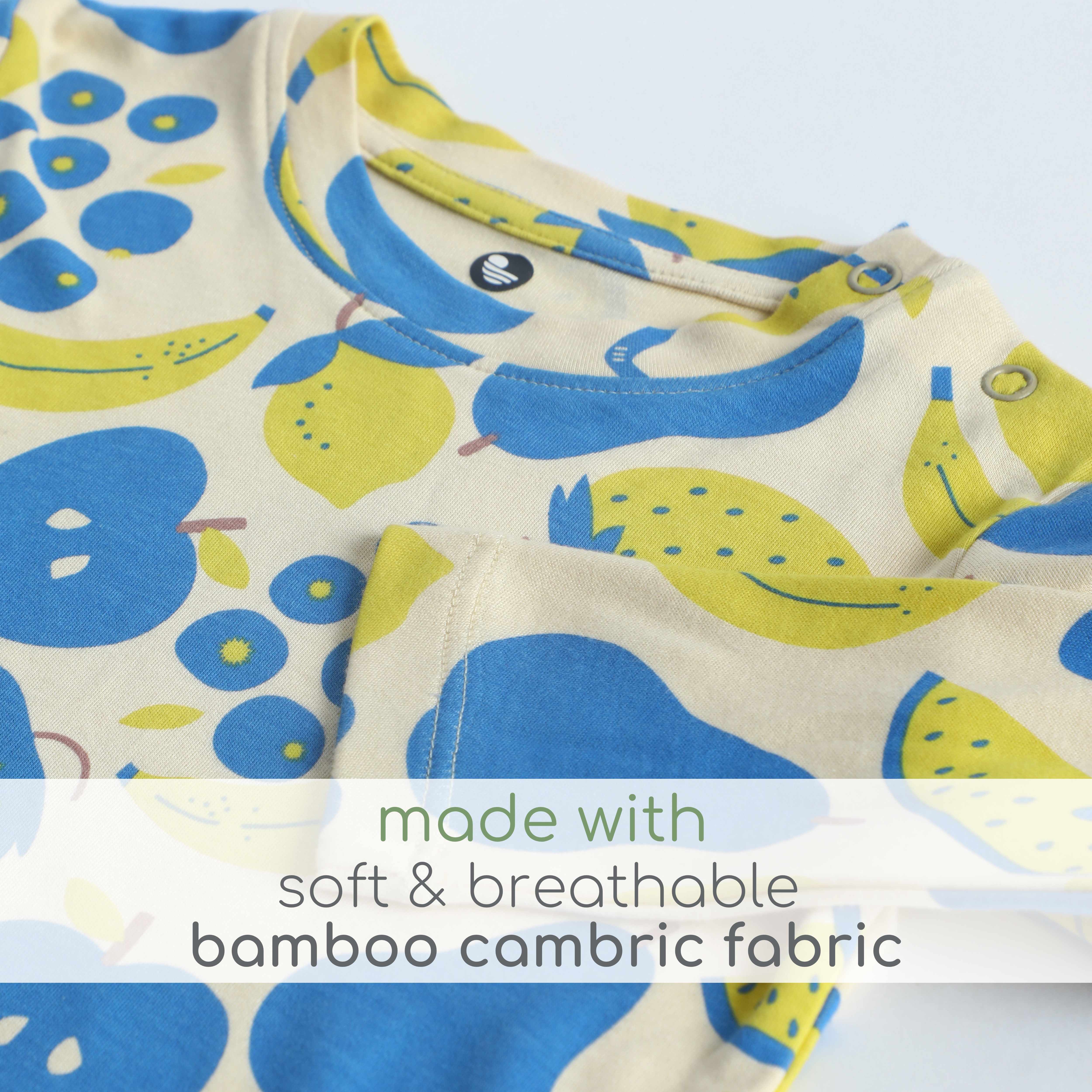 bamboo long sleeve pajama co-ord set
