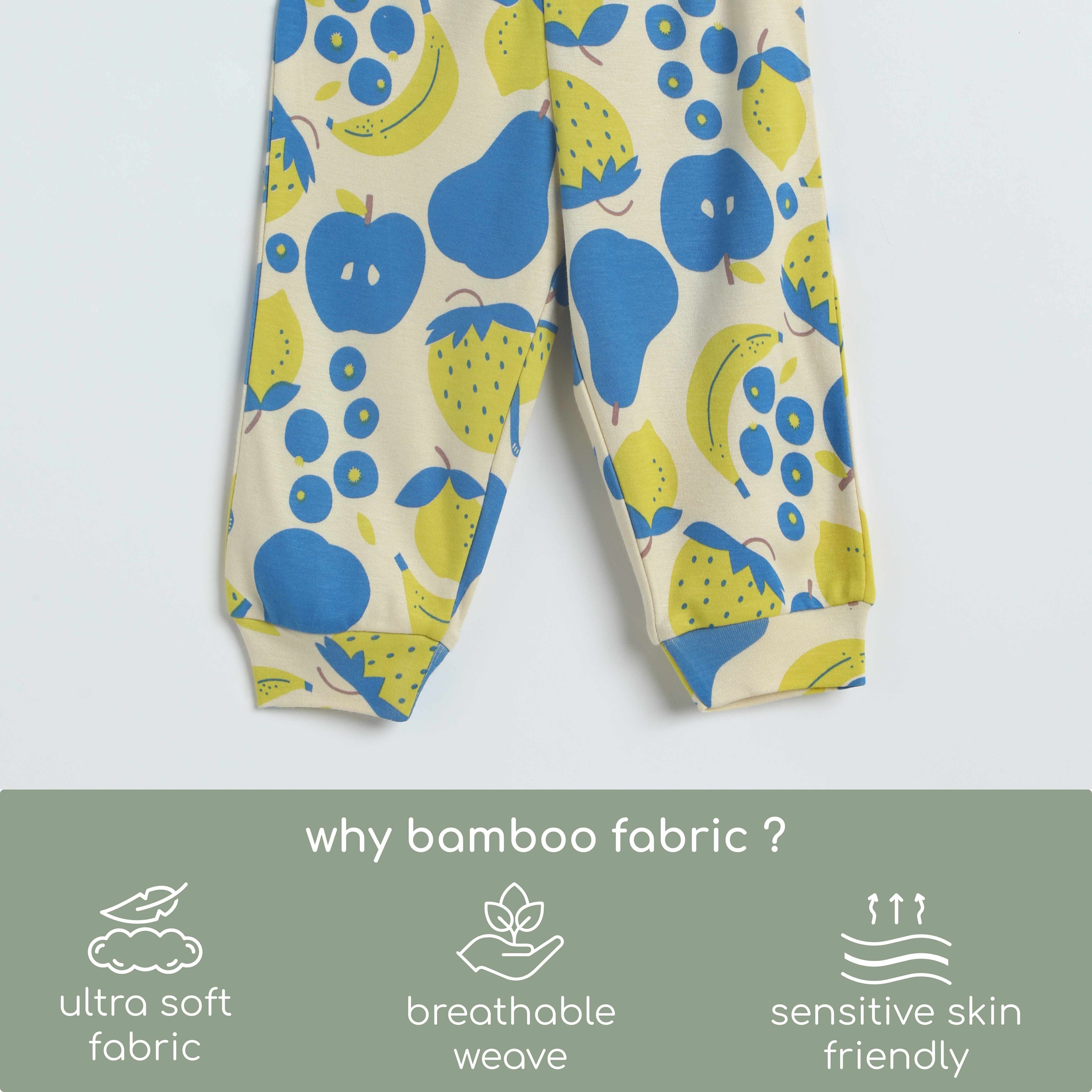bamboo long sleeve pajama co-ord set