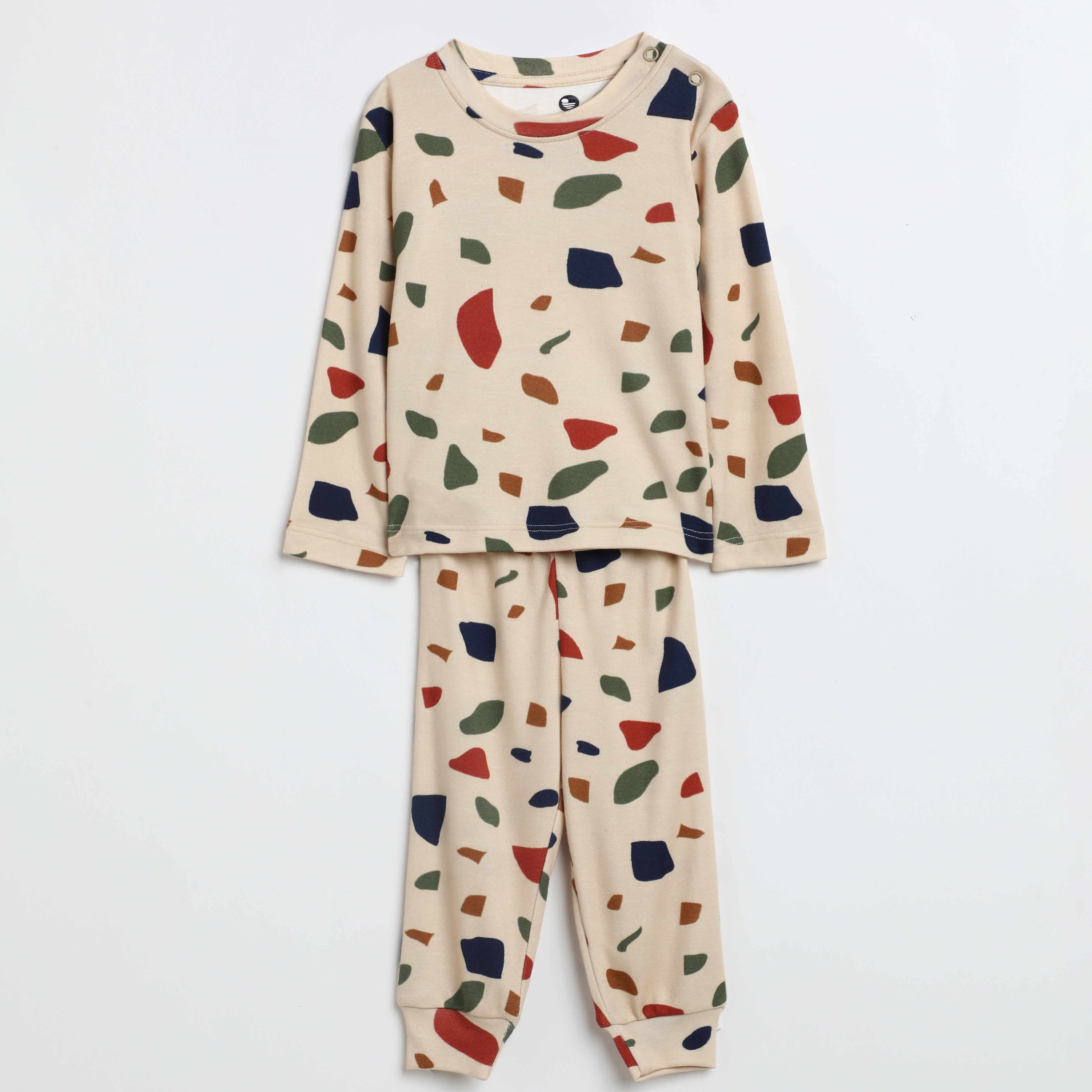 bamboo long sleeve pajama co-ord set
