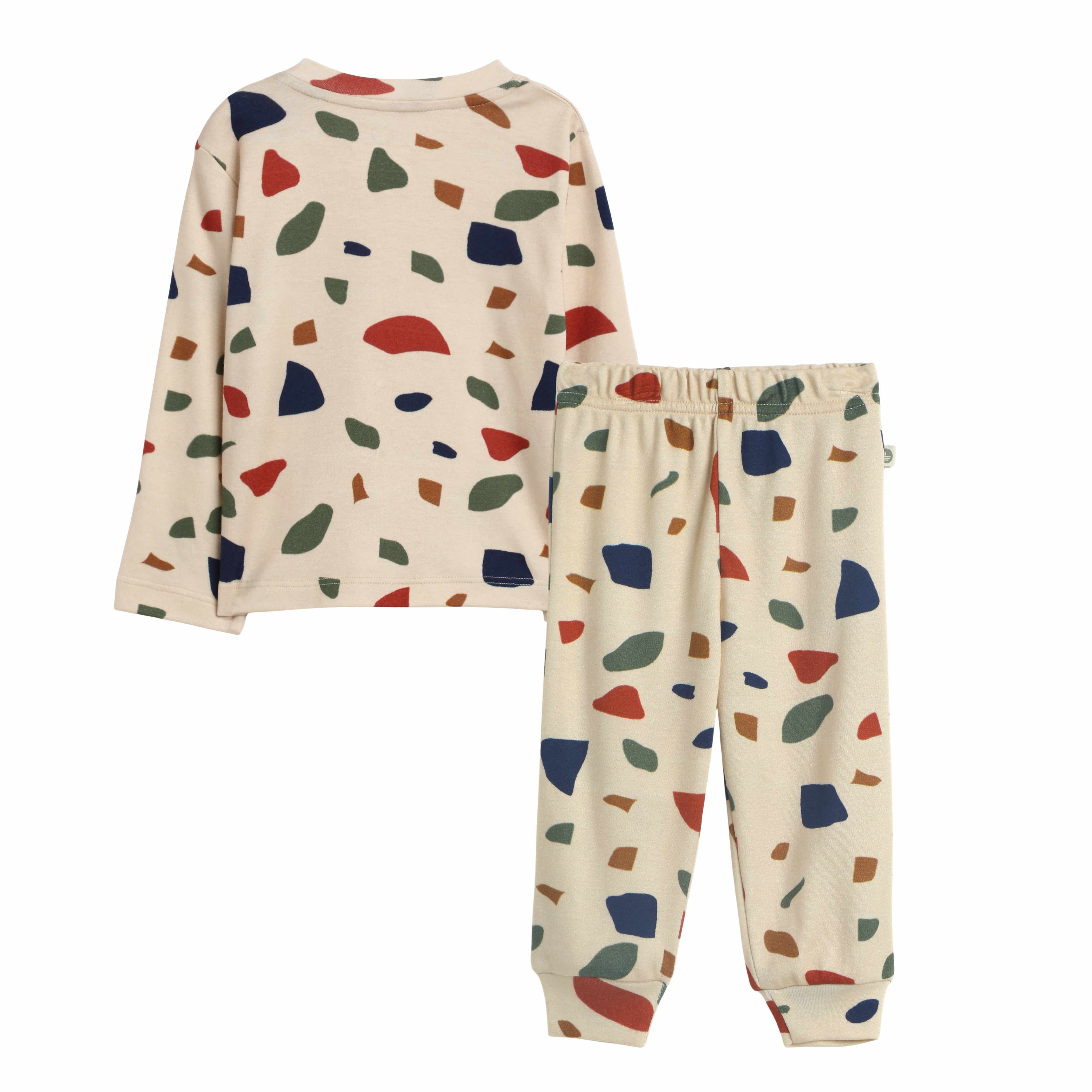 bamboo long sleeve pajama co-ord set