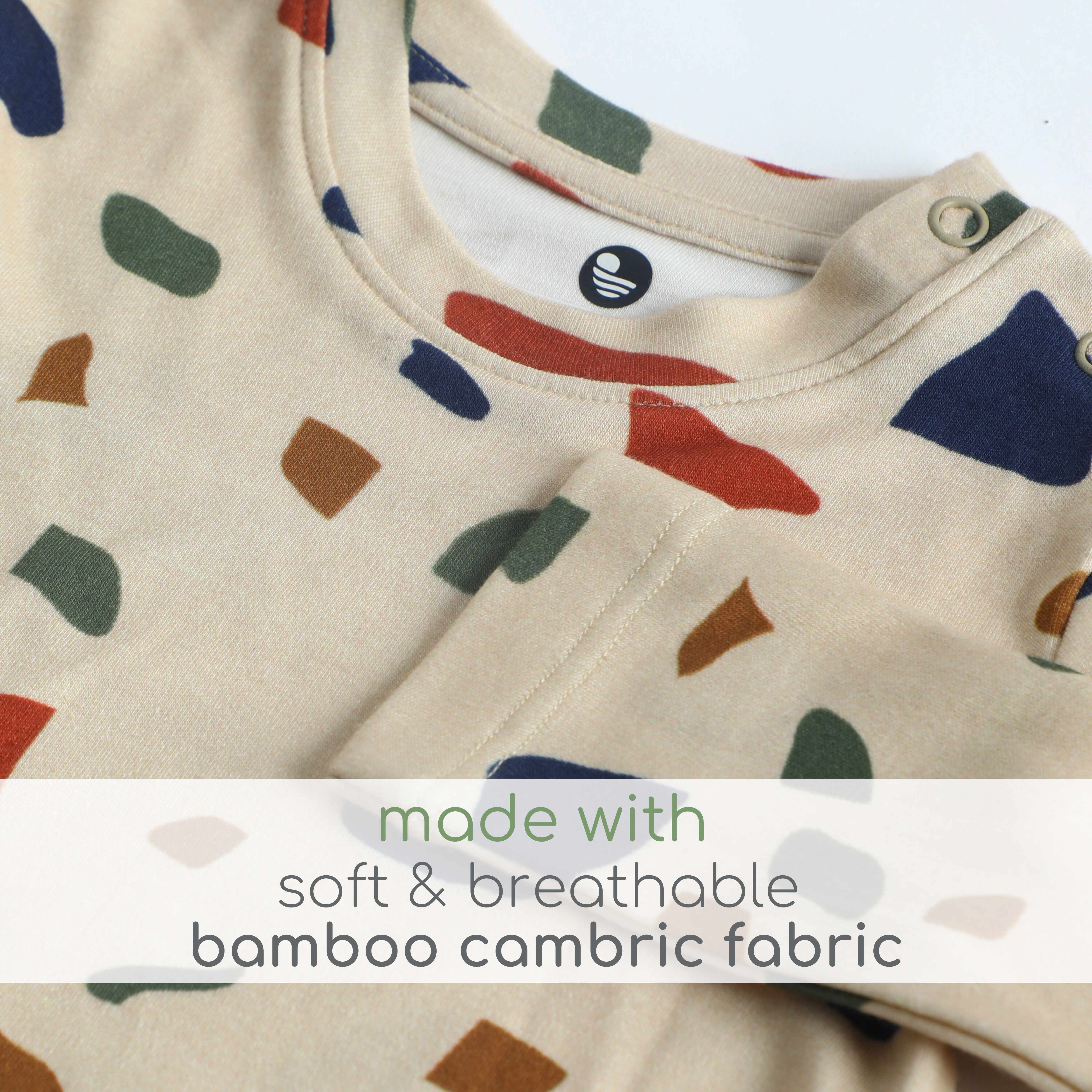 bamboo long sleeve pajama co-ord set