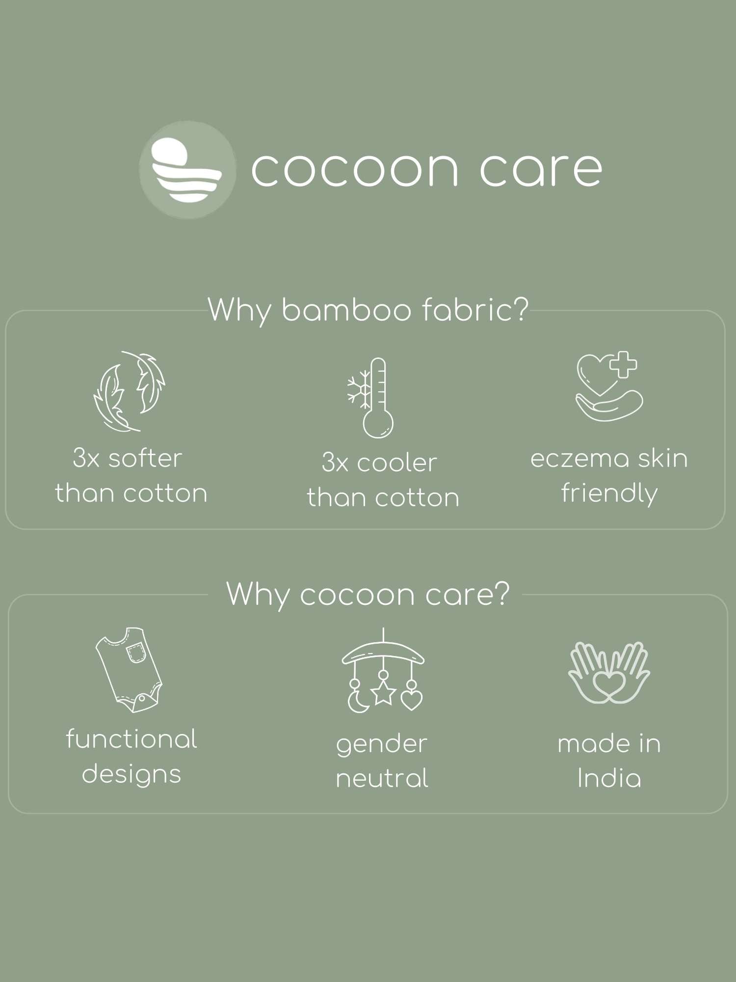 bamboo hands up swaddle pod for baby - prints