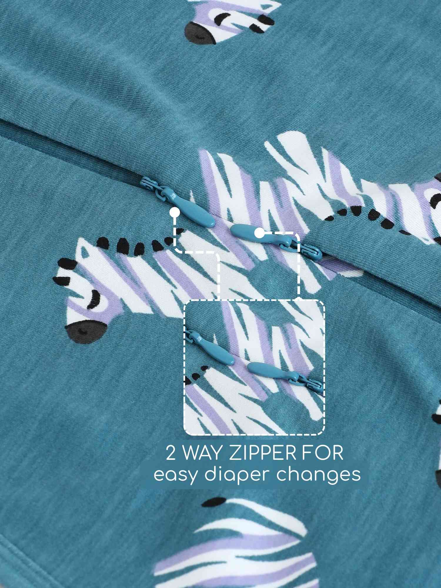 bamboo hands up swaddle pod for baby