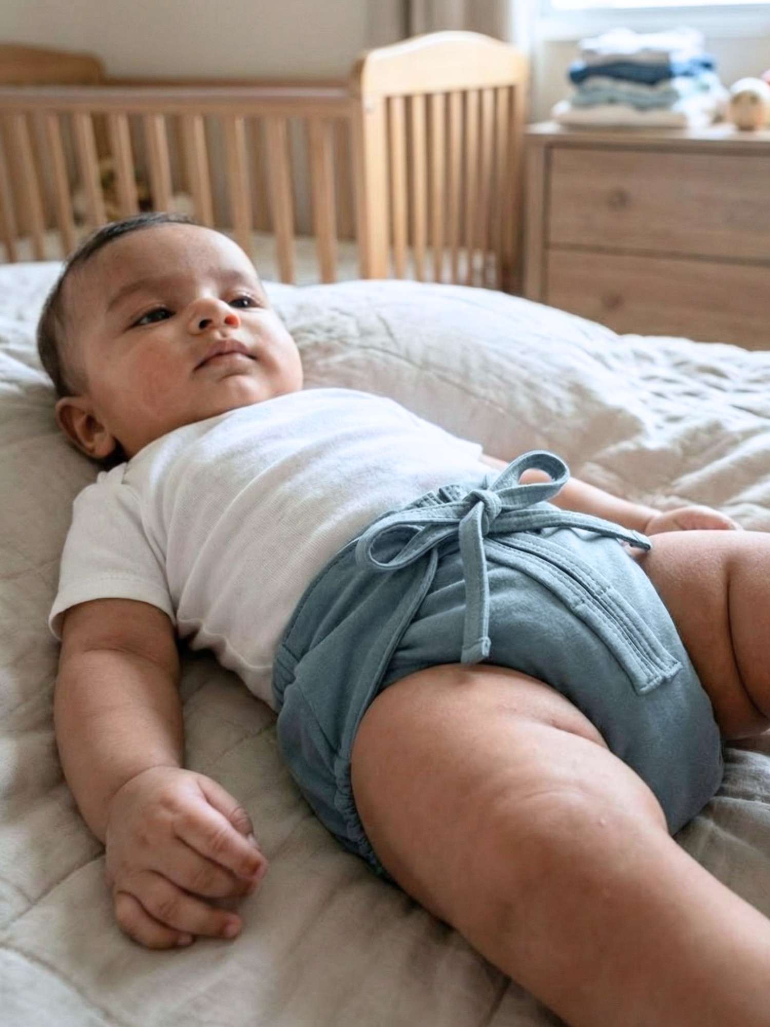 bamboo knit cloth nappy pack of 3