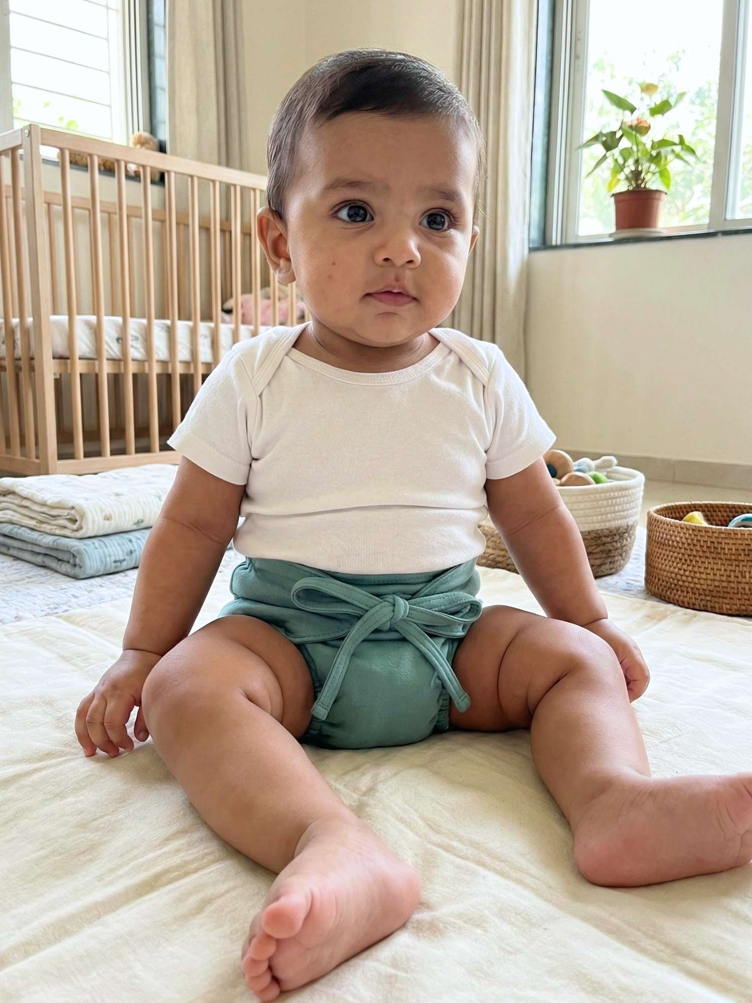 bamboo knit cloth nappy pack of 3