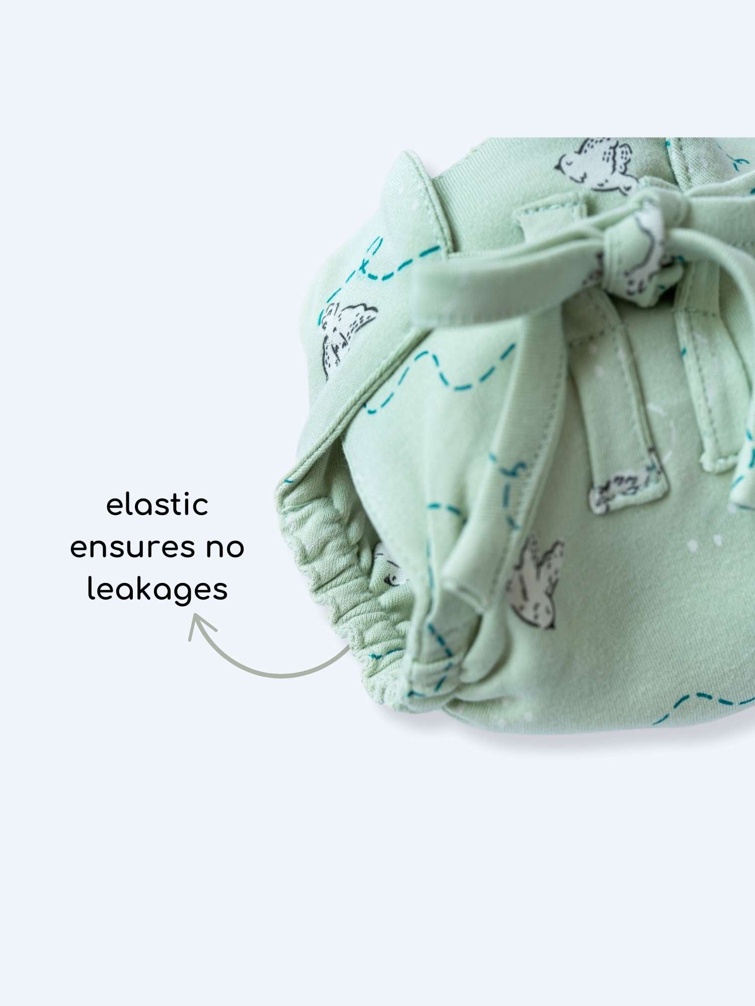 bamboo knit cloth nappy pack of 6