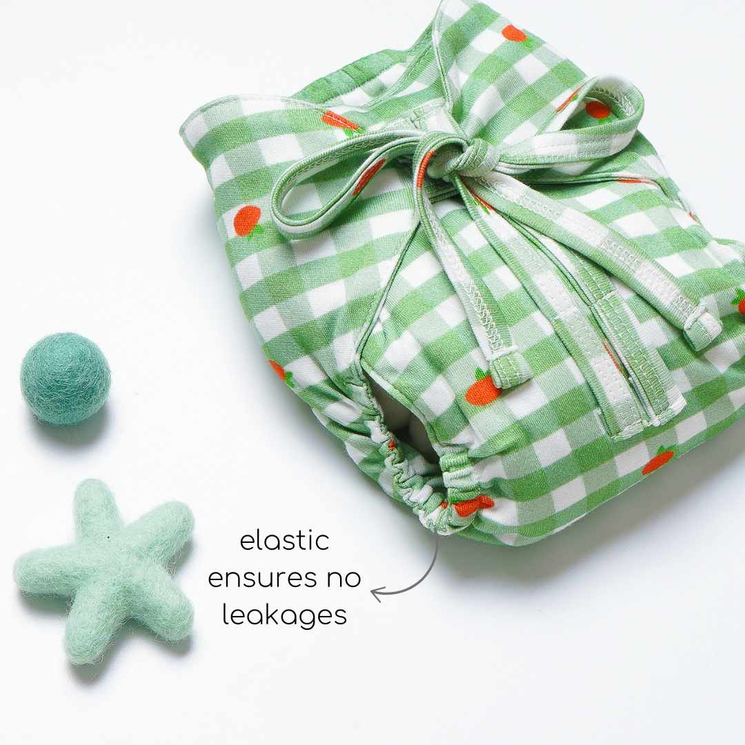 bamboo knit cloth nappy - prints