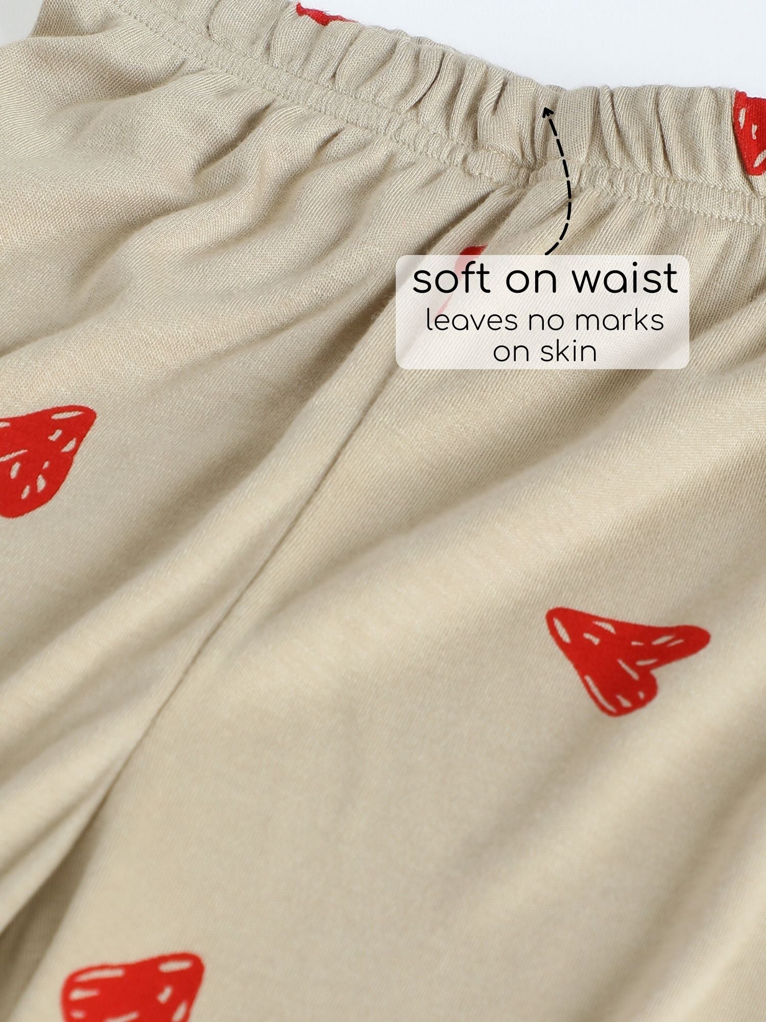 bamboo knit nightsuit in heart and soul