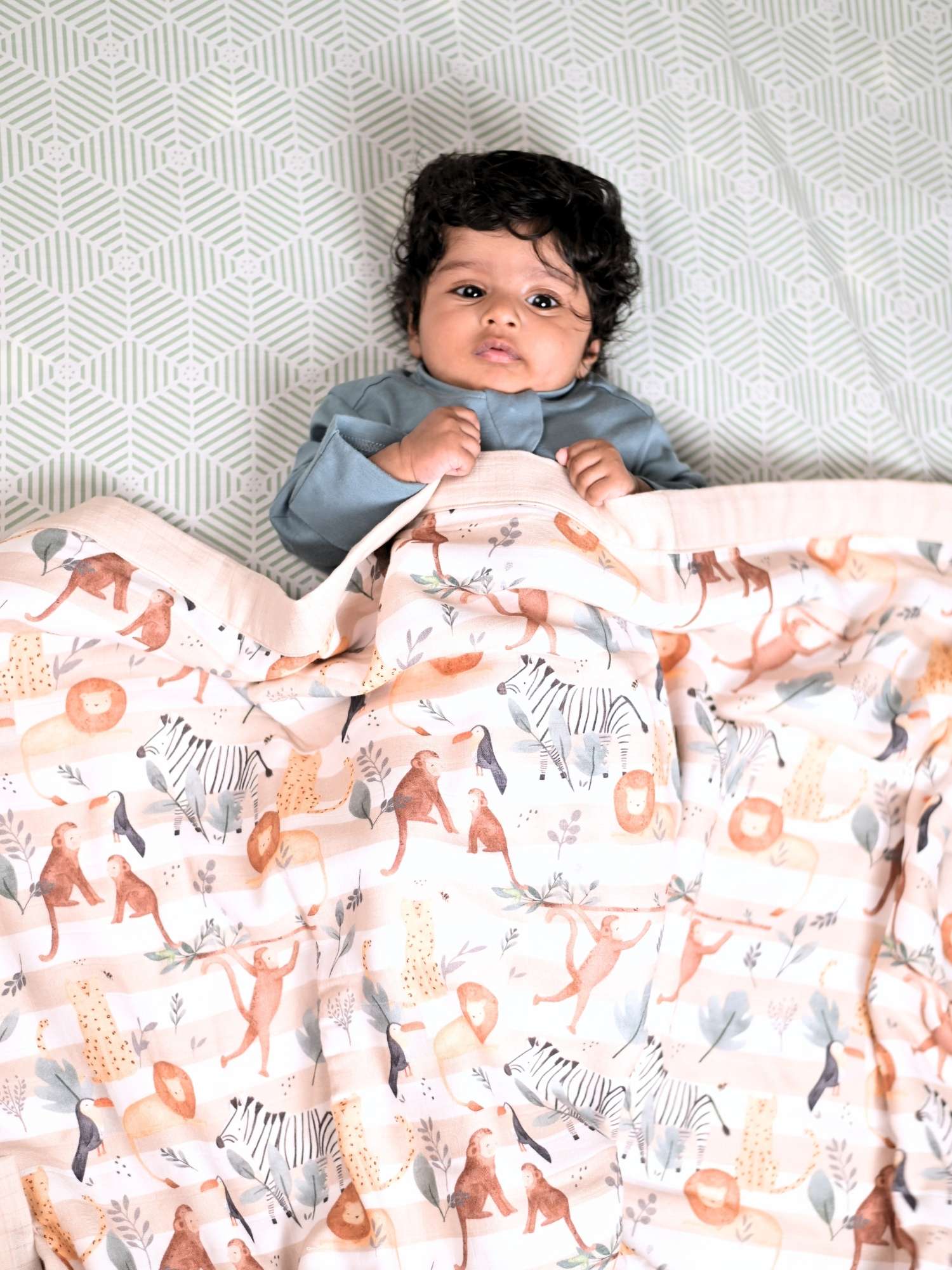 bamboo muslin baby blanket