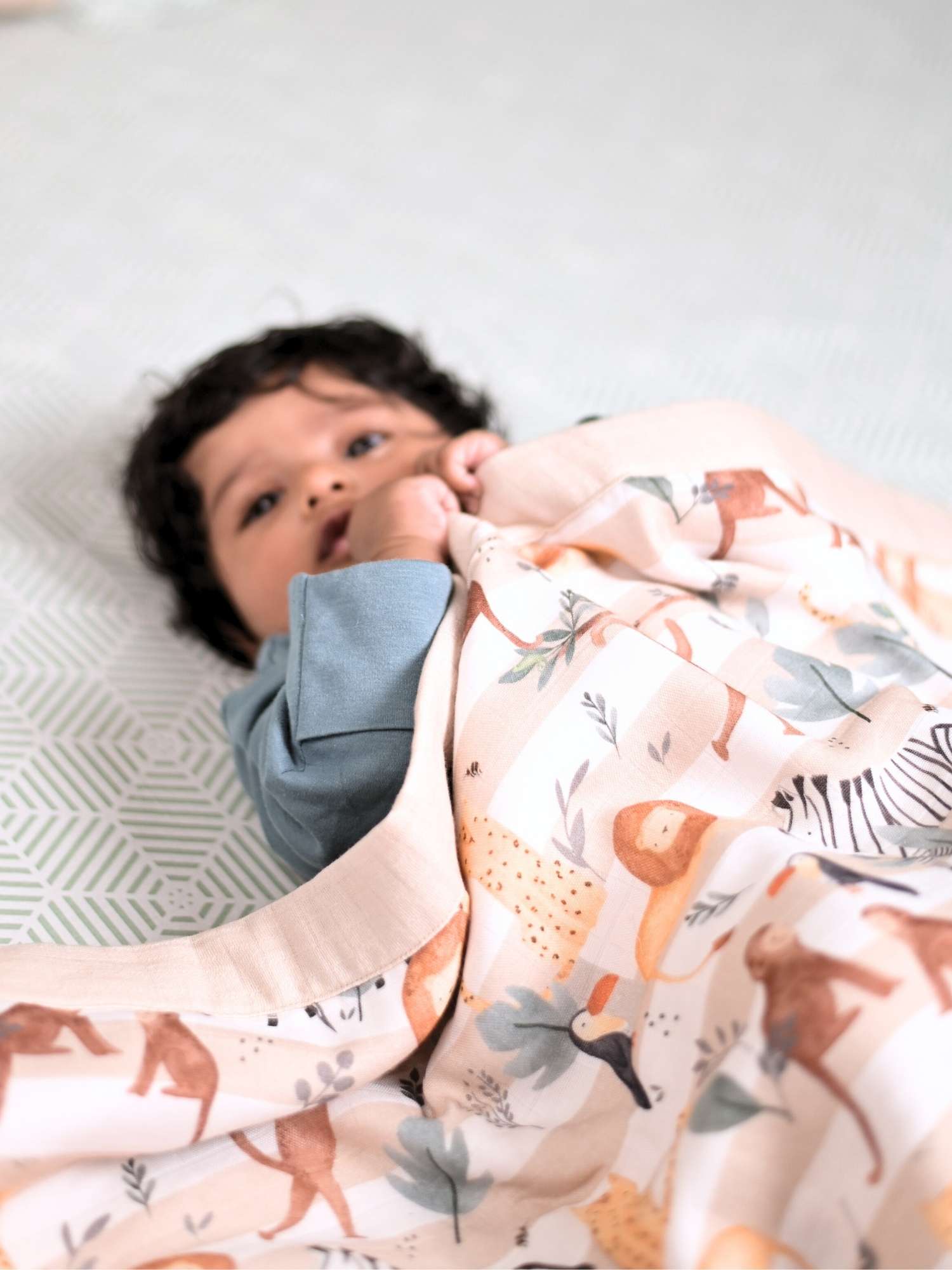 bamboo muslin baby blanket