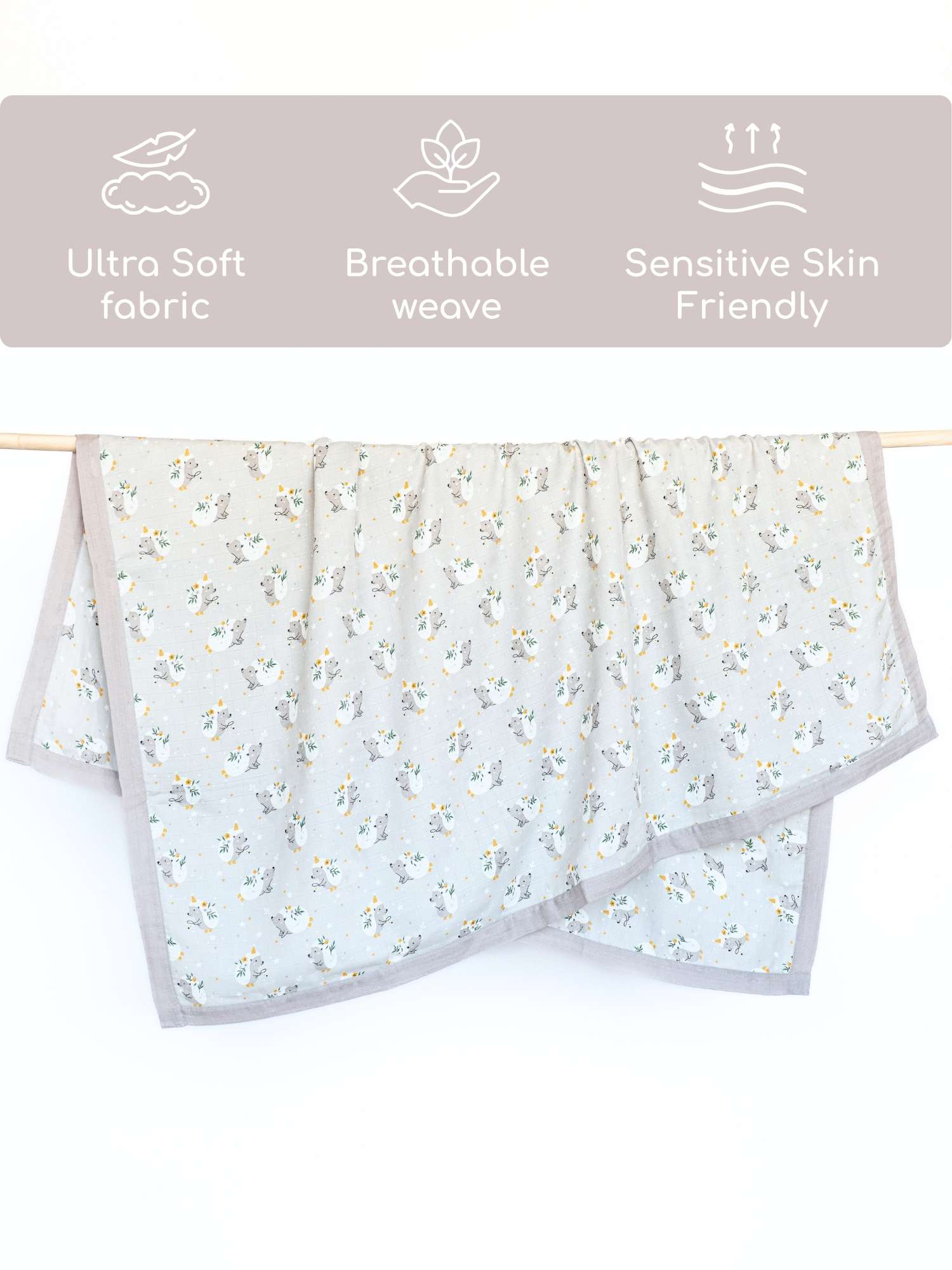 bamboo muslin baby blanket