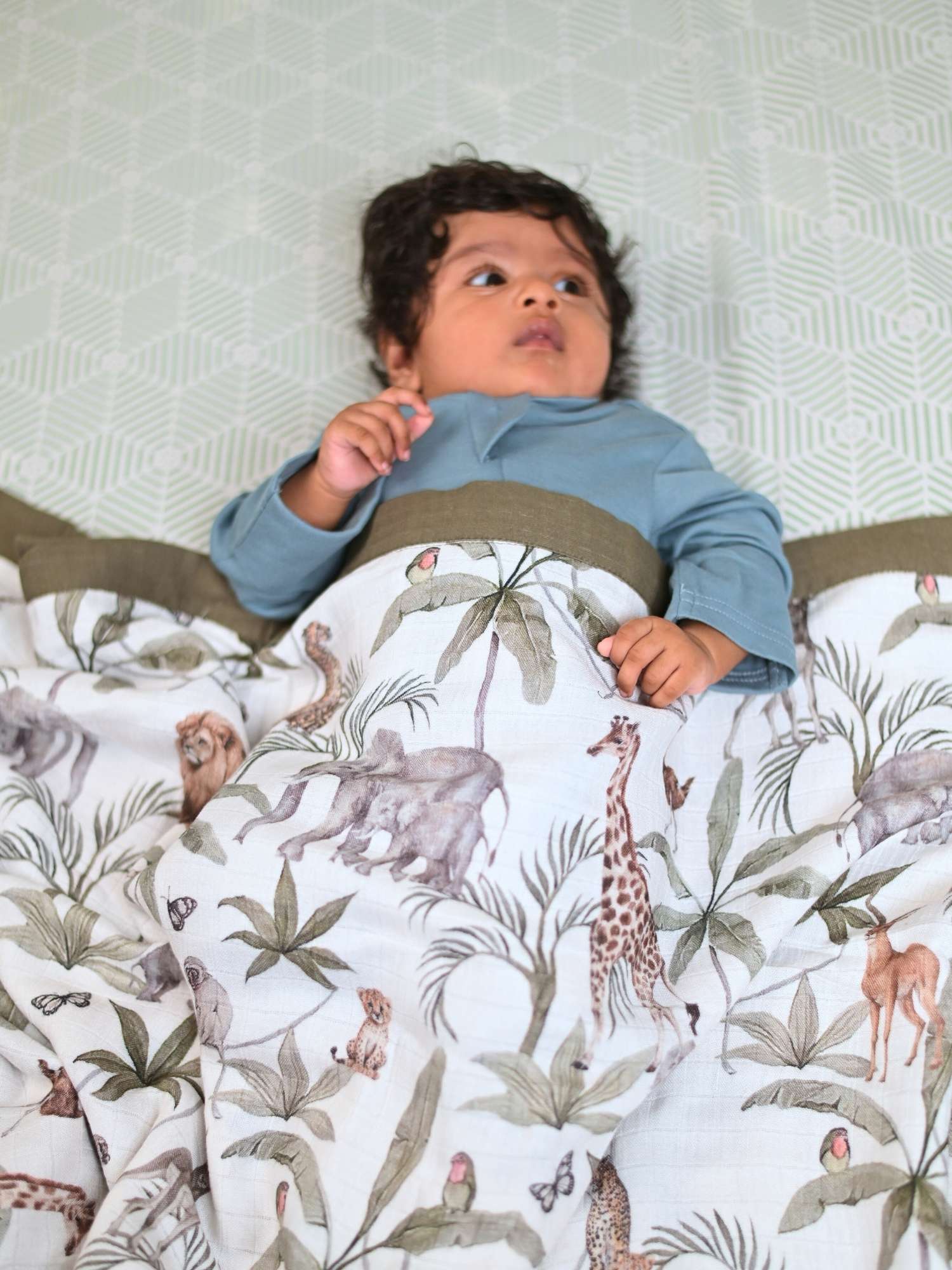 bamboo muslin baby blanket