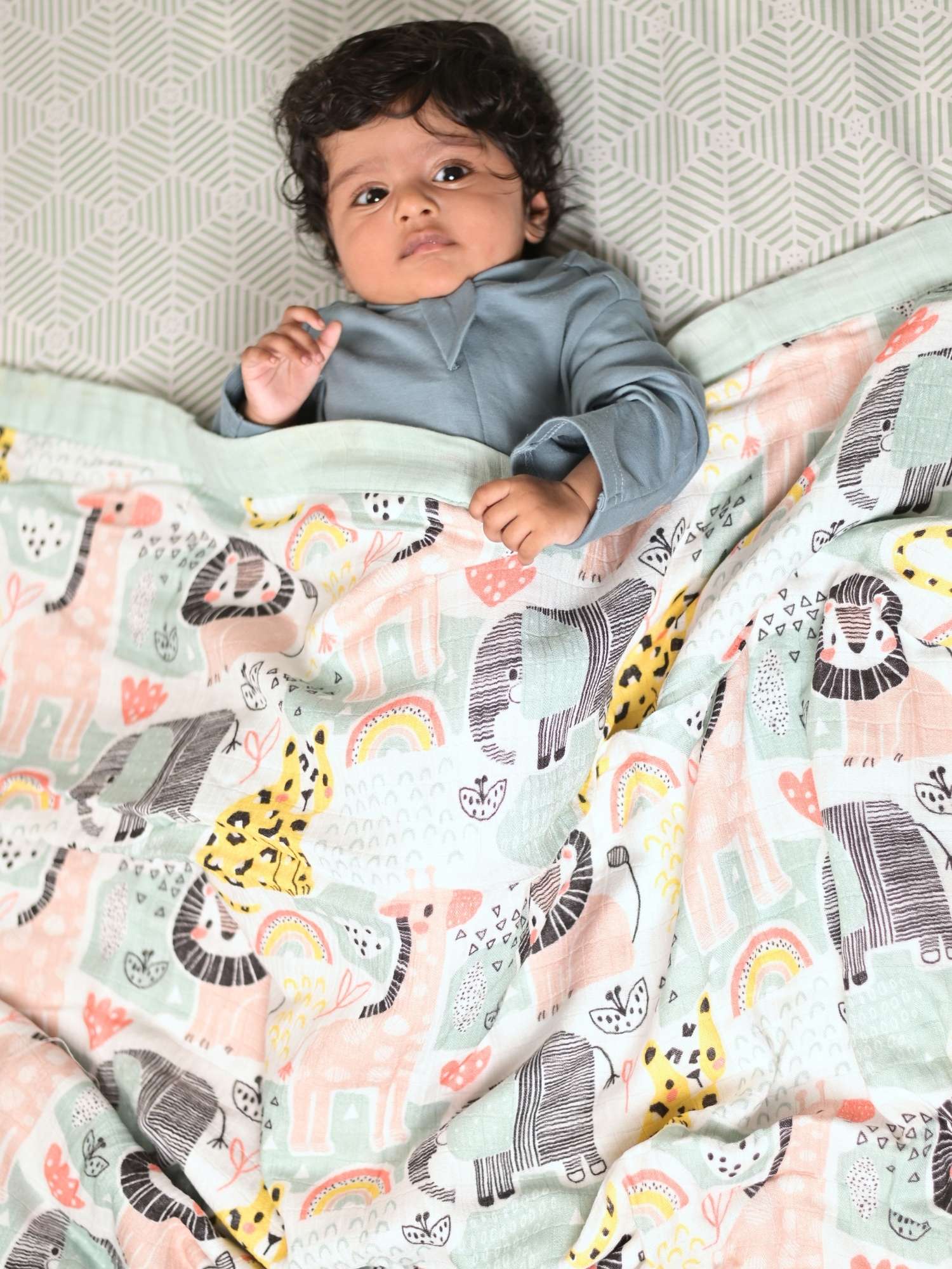 bamboo muslin baby blanket