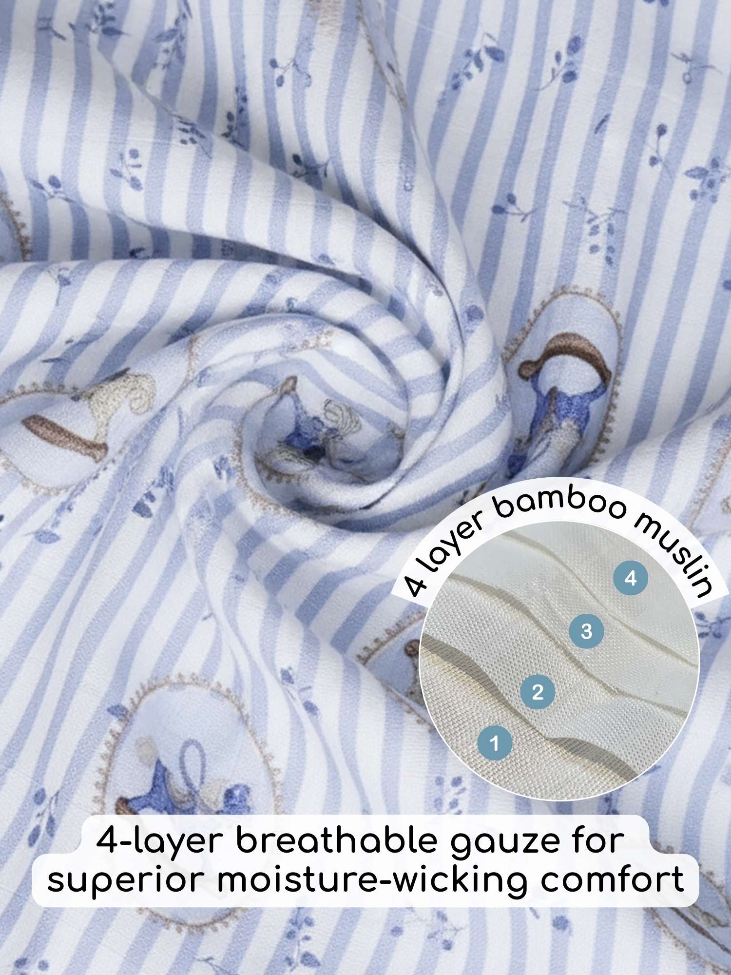 bamboo muslin baby blanket