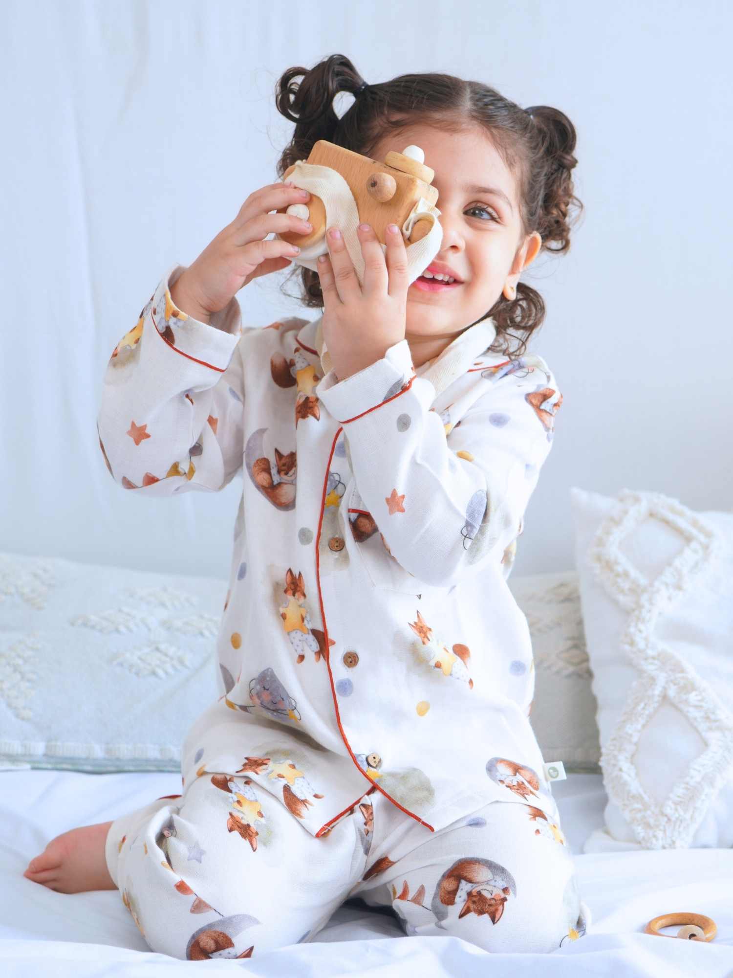 bamboo muslin nightsuit set