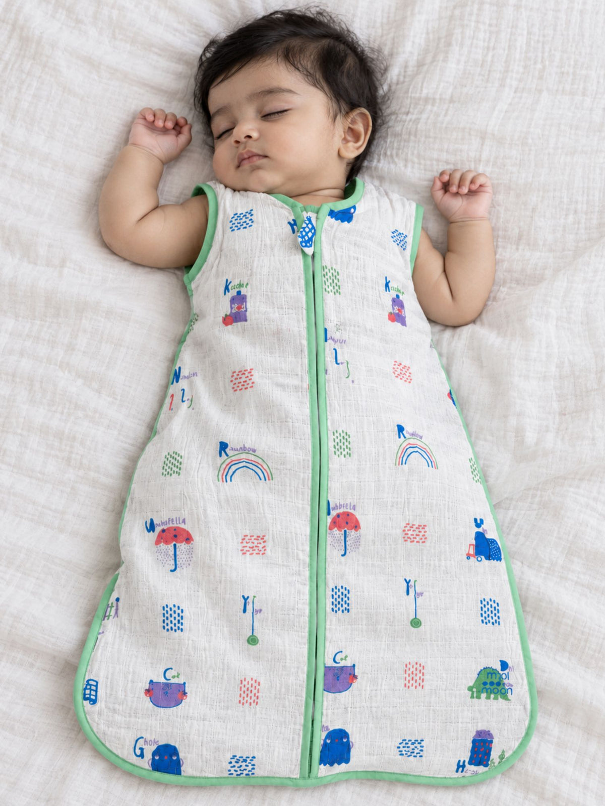 bamboo muslin sleeping bag