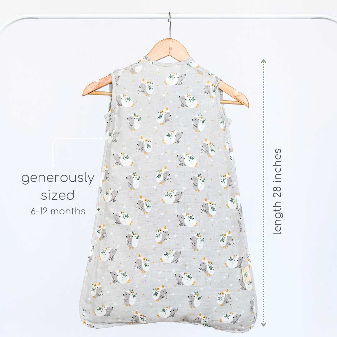 bamboo muslin sleeping bag