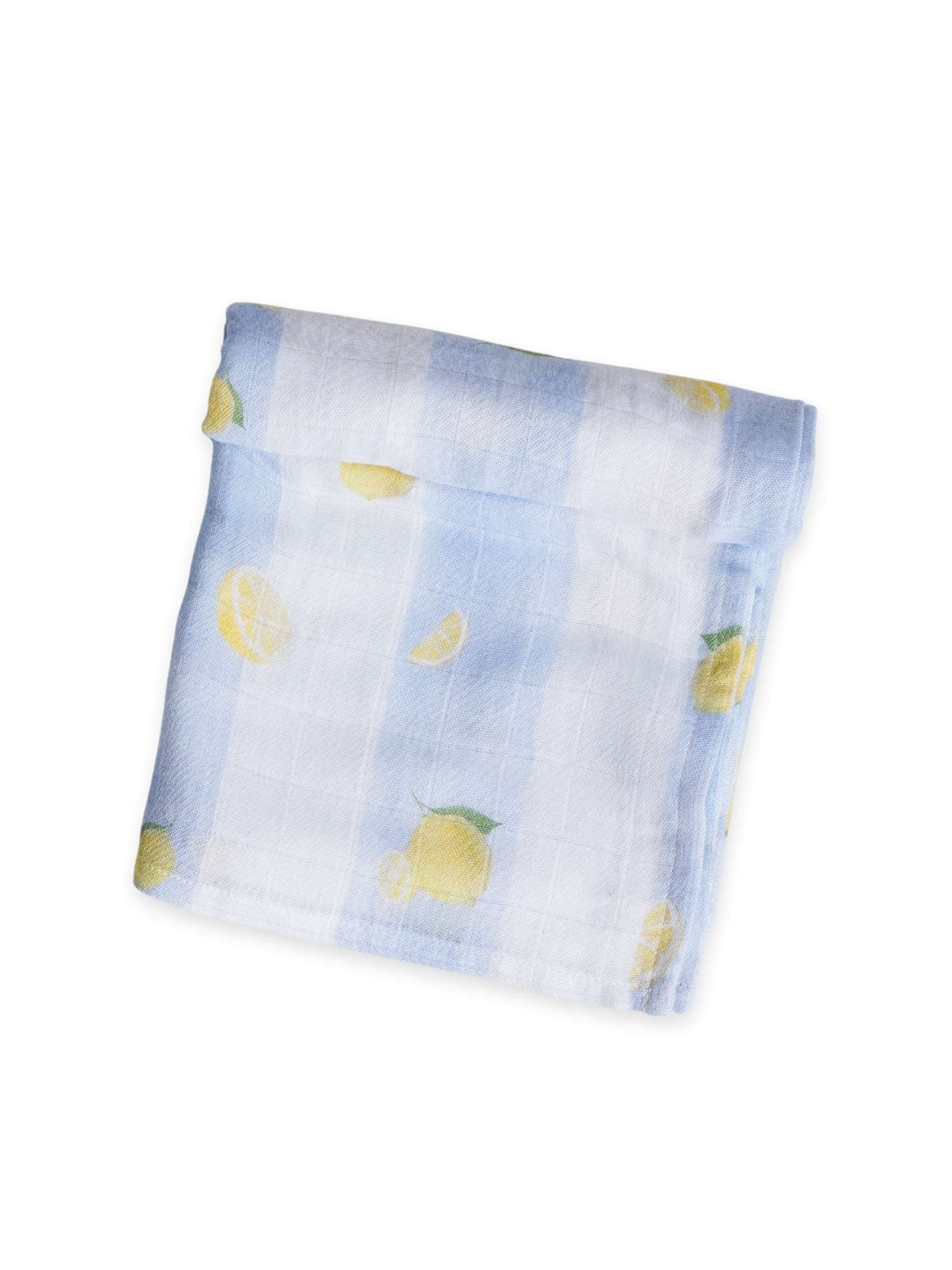 bamboo muslin swaddle - by the sea