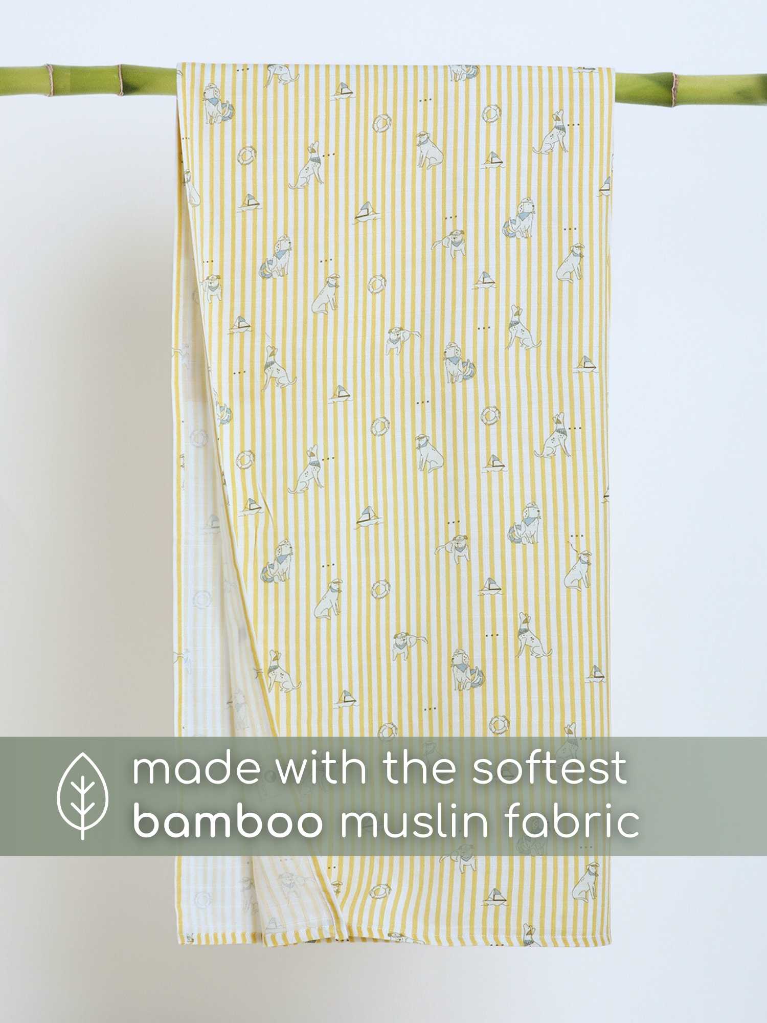bamboo muslin swaddle pack of 2