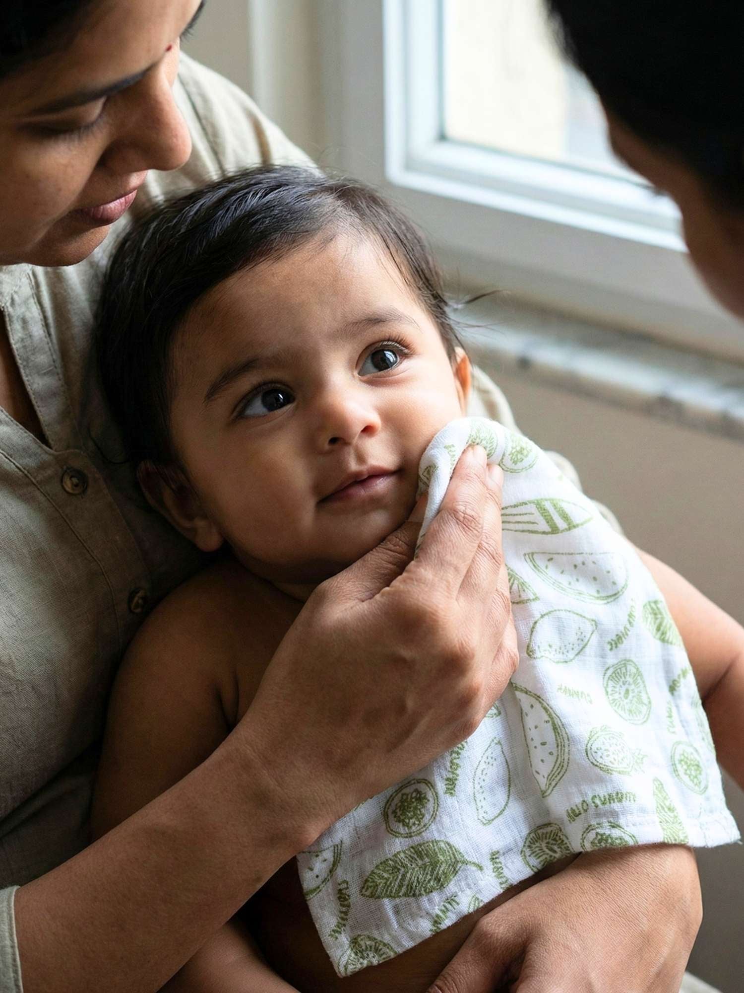 bamboo muslin wash cloth pack of 6