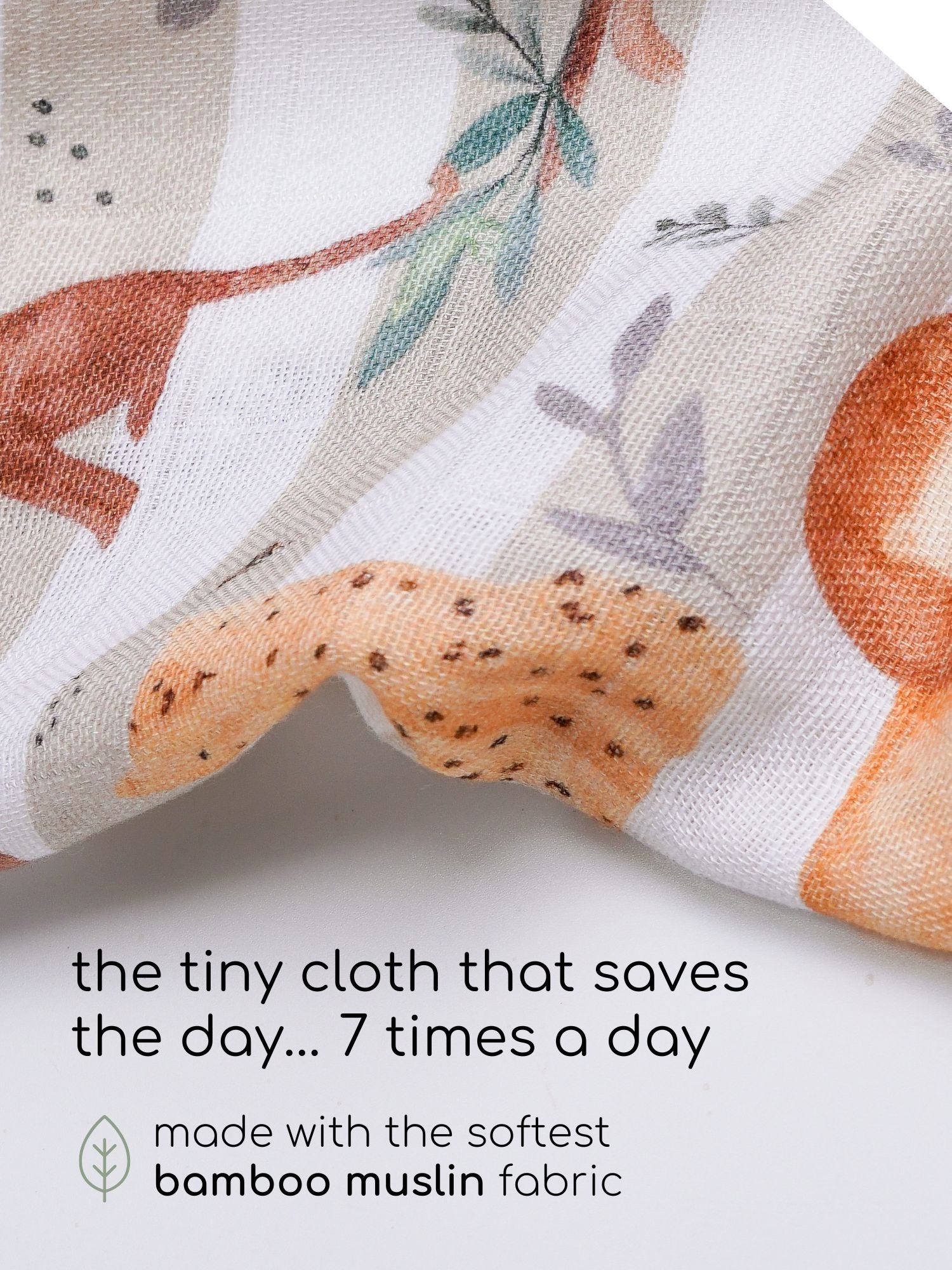 bamboo muslin wash cloth pack of 6