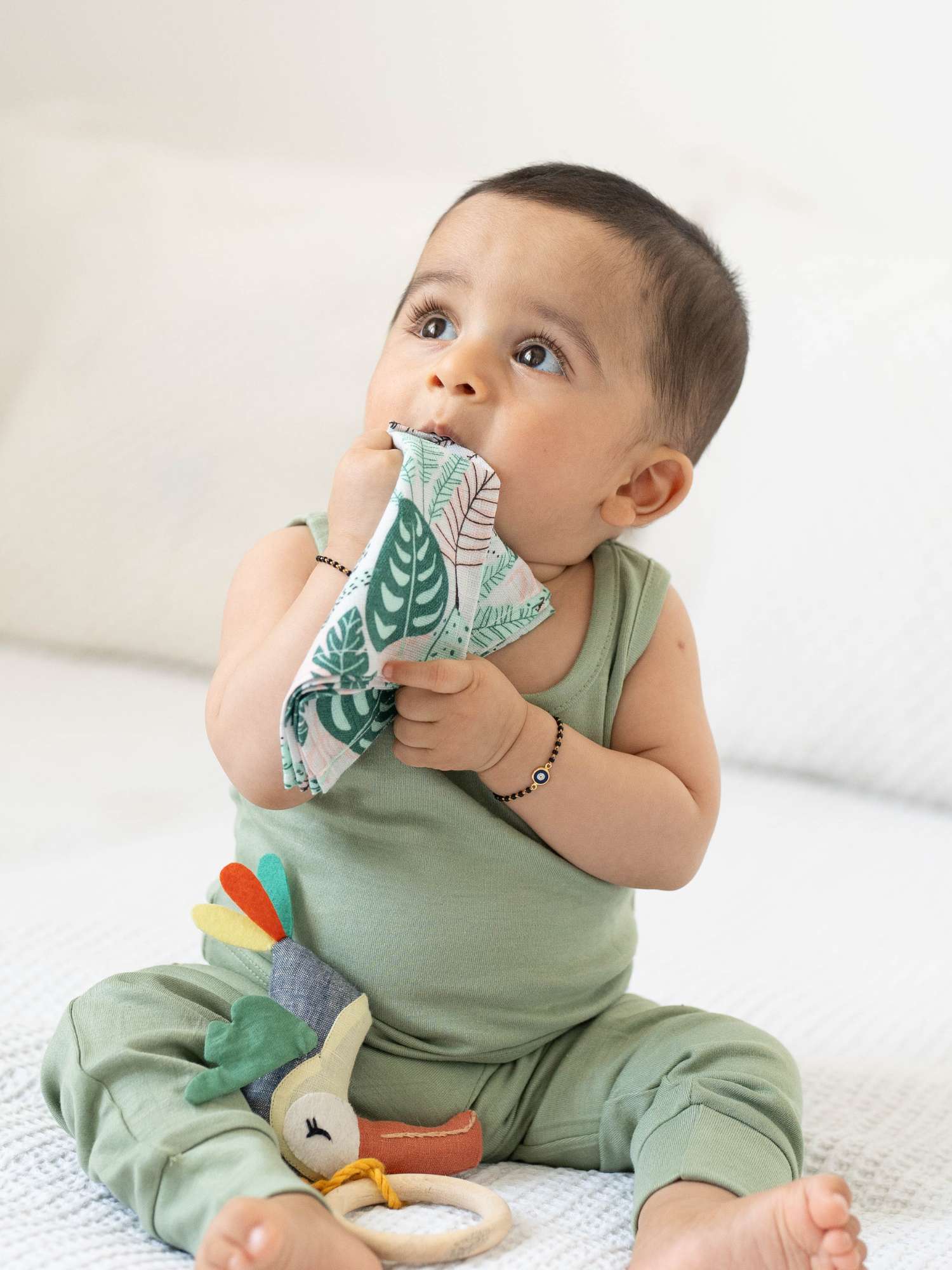 bamboo muslin wash cloth pack of 6