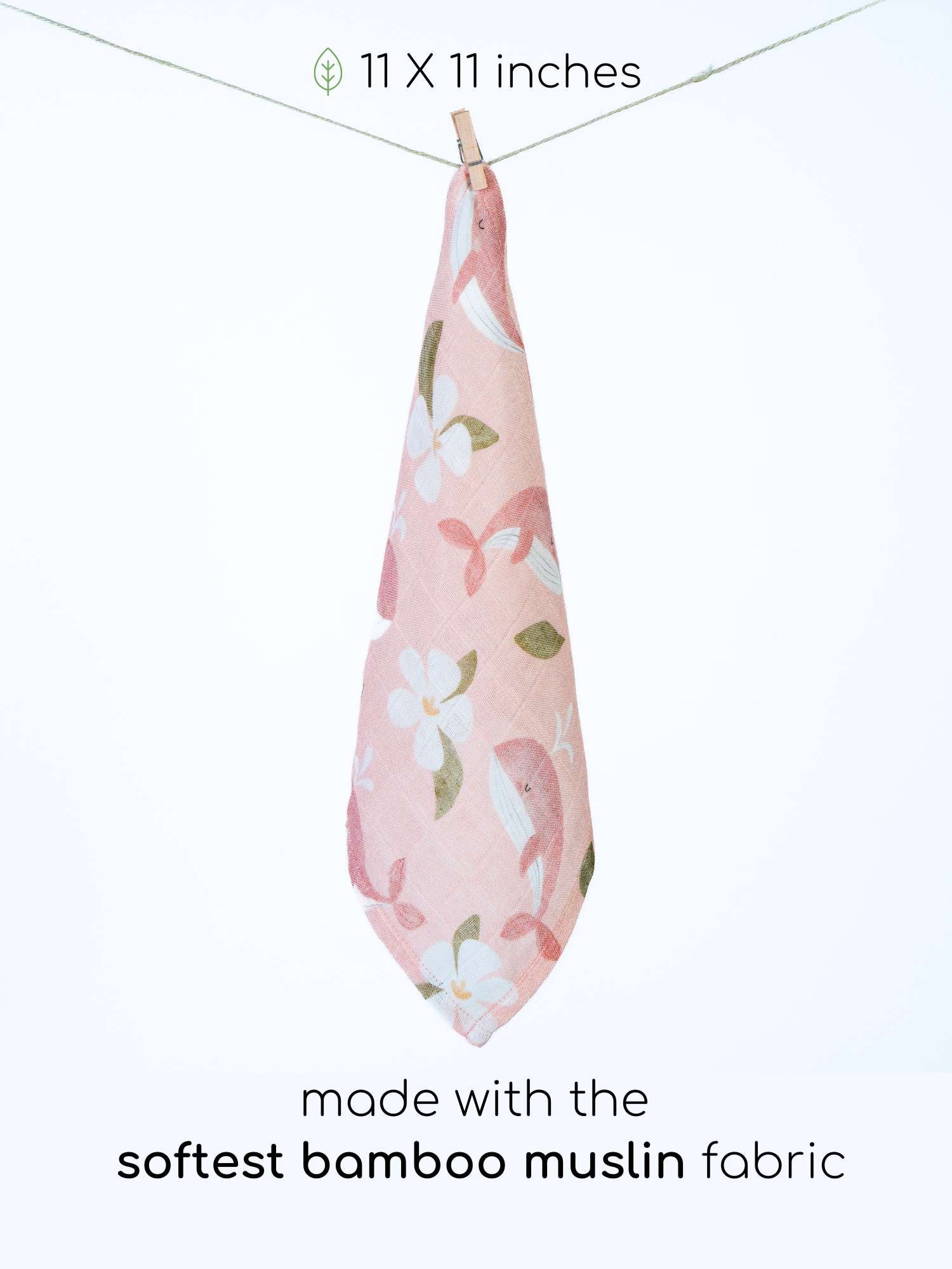 bamboo muslin wash cloth pack of 6