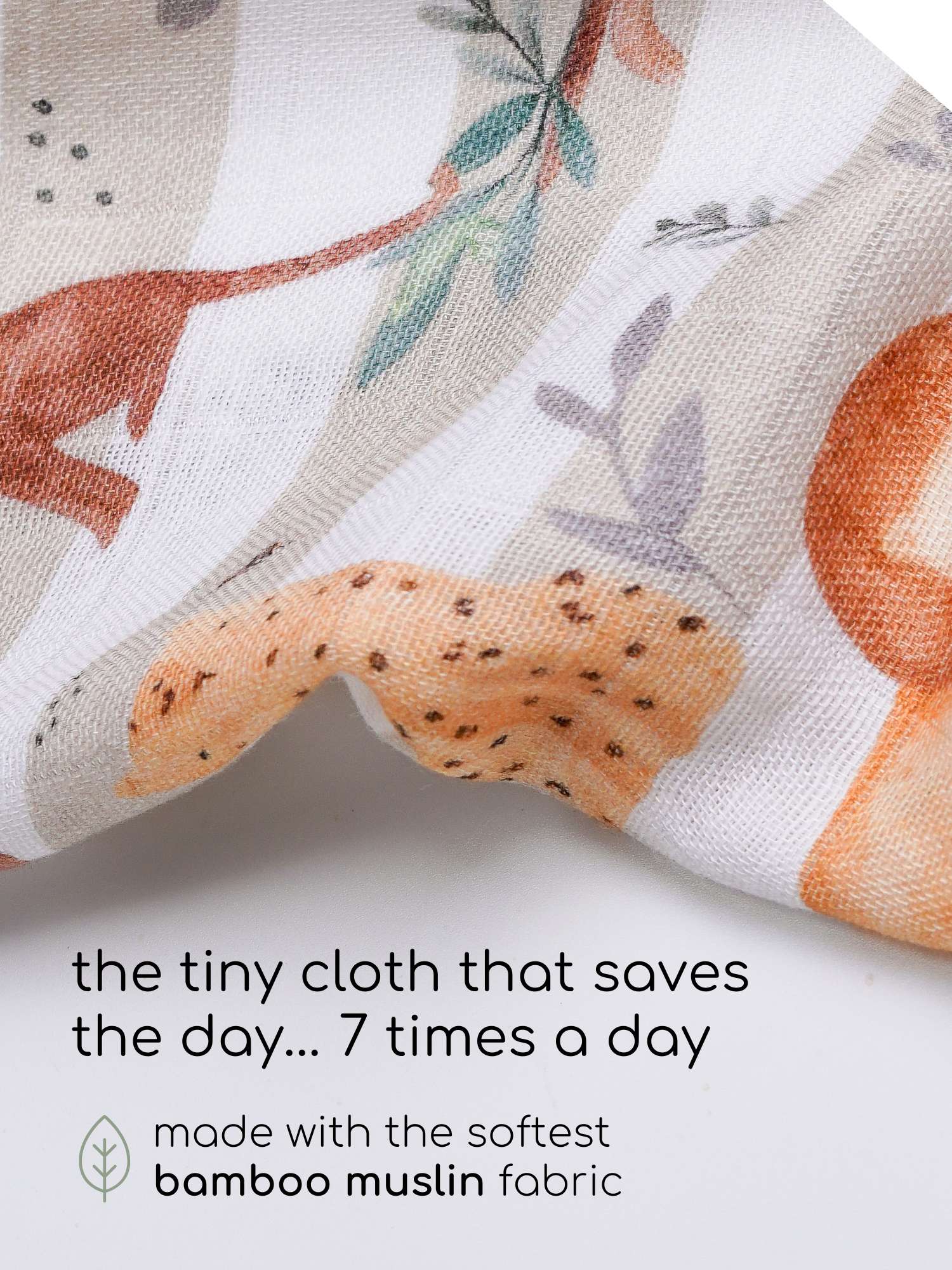 bamboo muslin wash cloth pack of 6