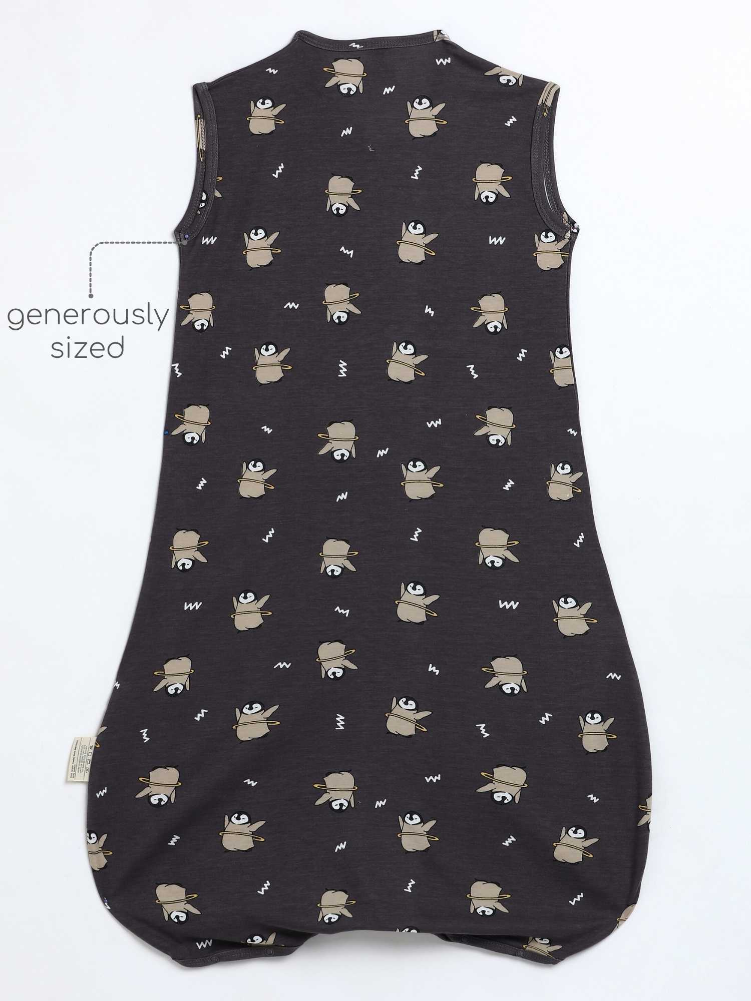 bamboo sleeping bag with foot opening - prints