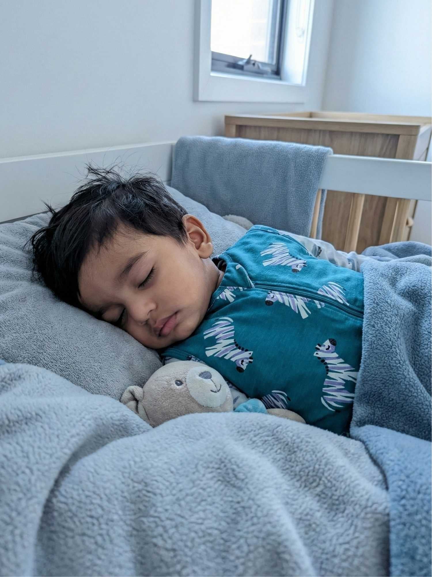 bamboo sleeping bag with foot opening - prints