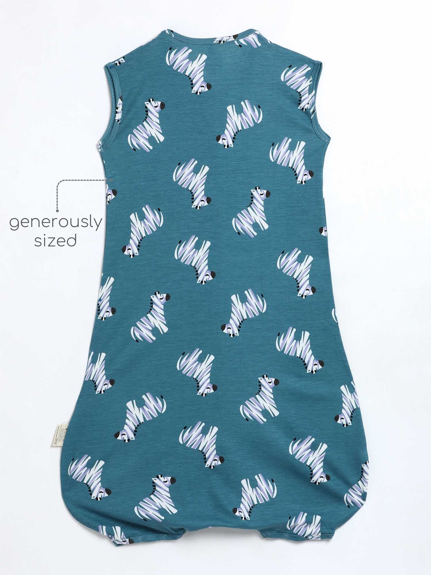 bamboo sleeping bag with foot opening - prints