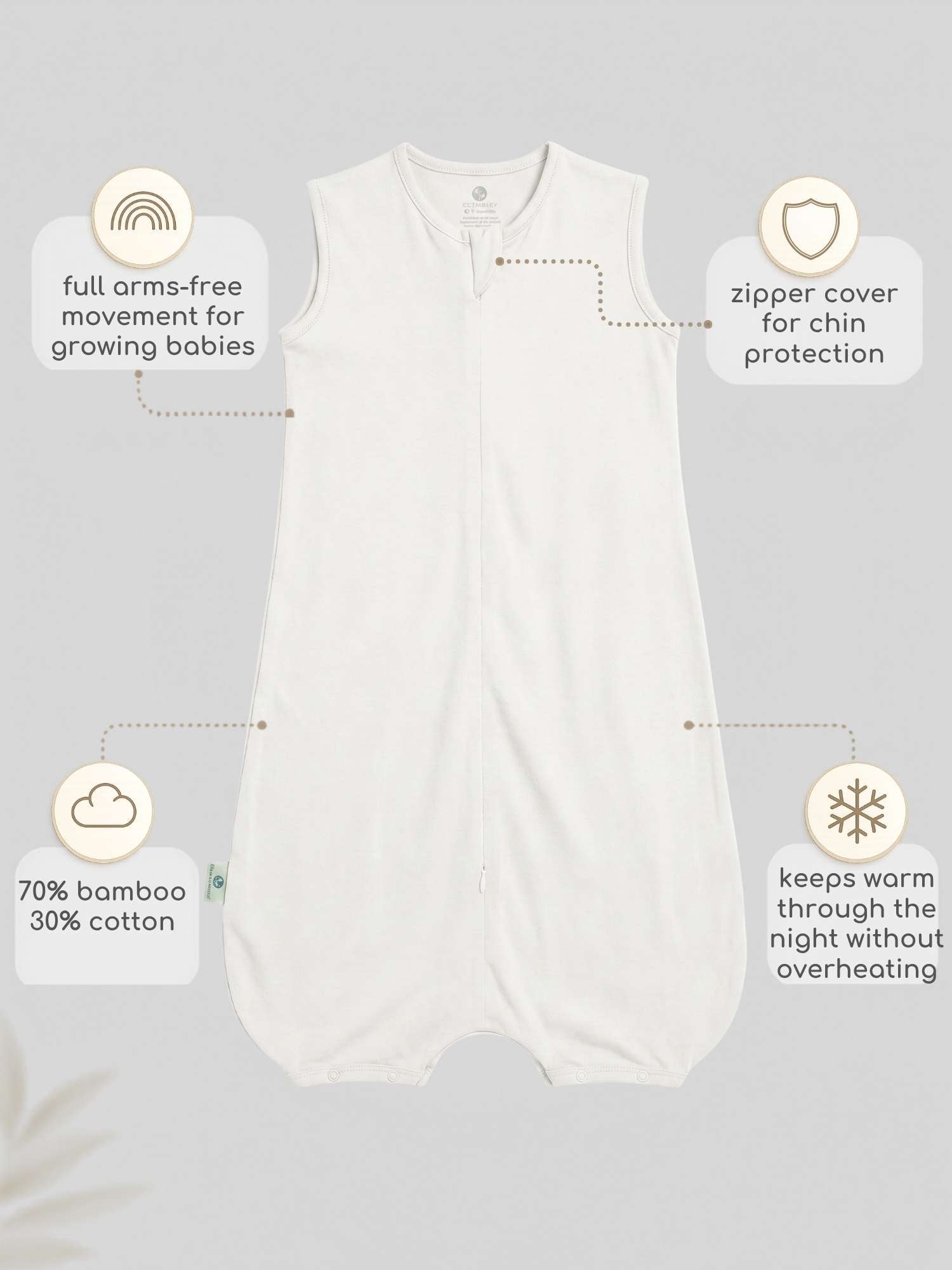 bamboo sleeping bag with foot opening