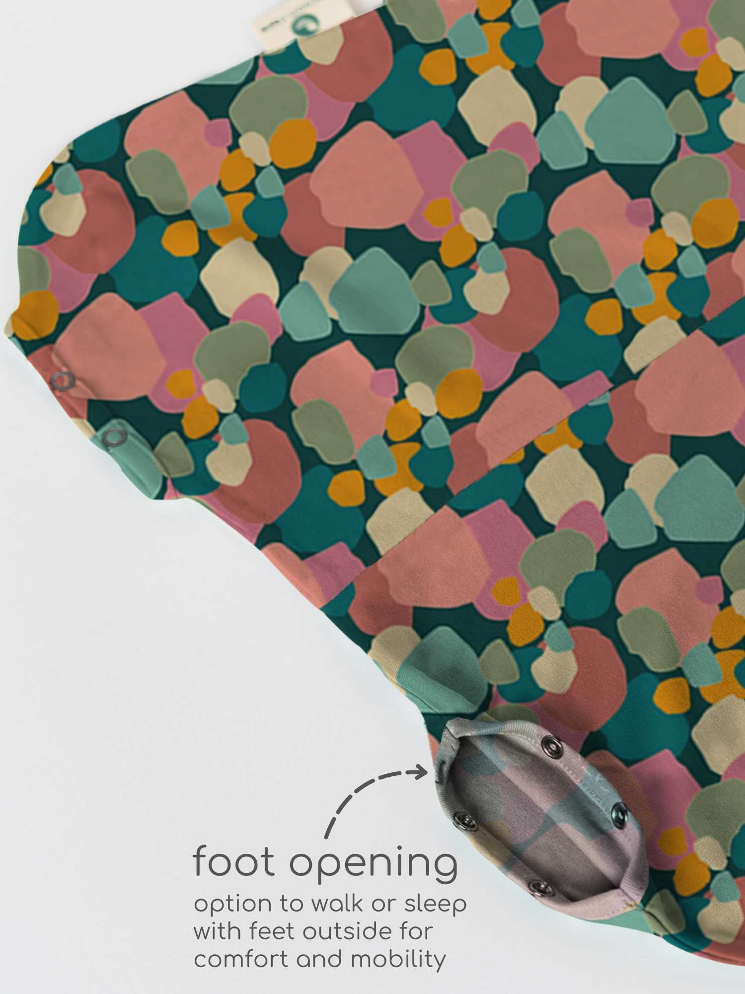 bamboo sleeping bag with foot opening