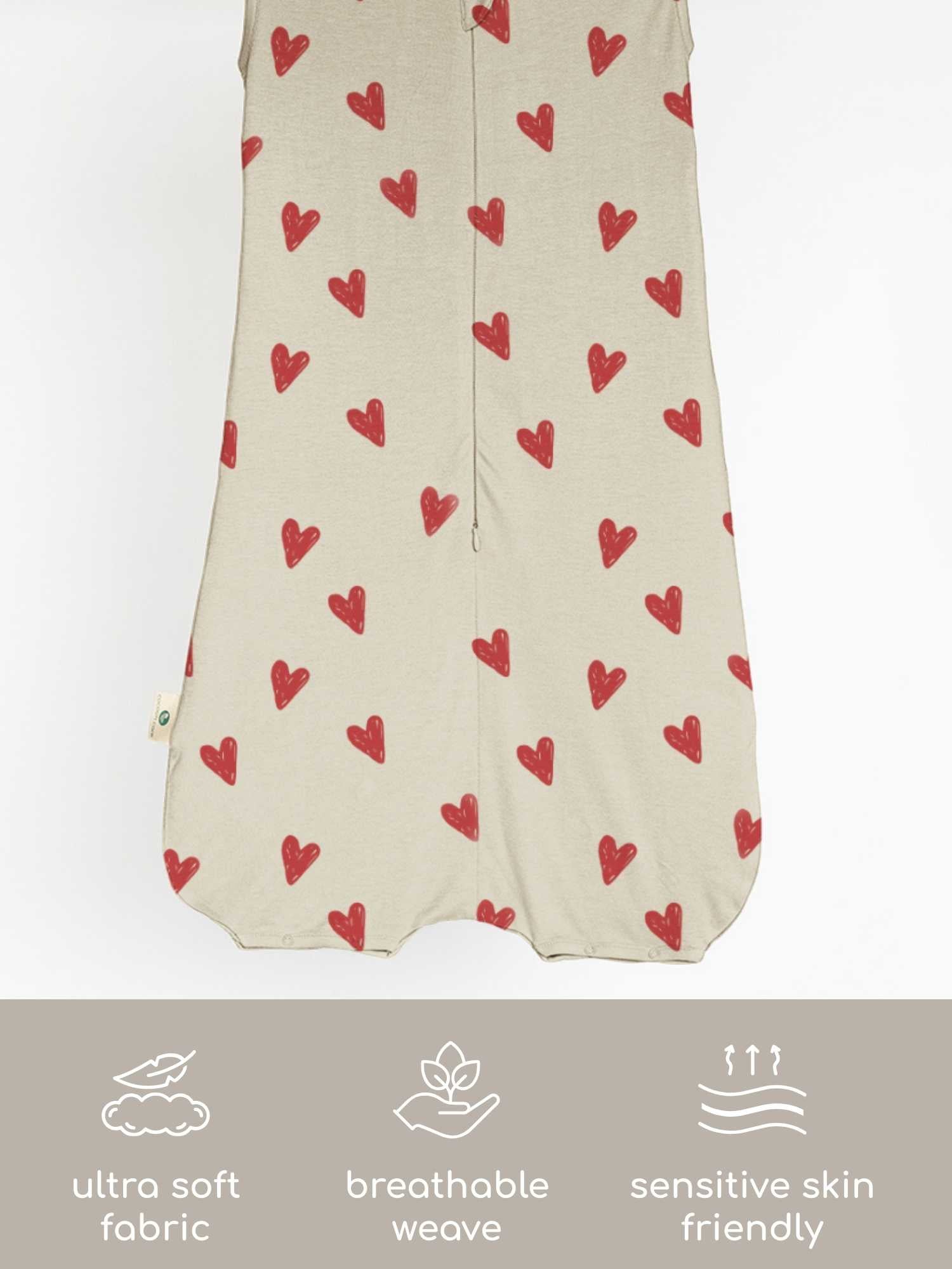 bamboo sleeping bag with foot opening - prints