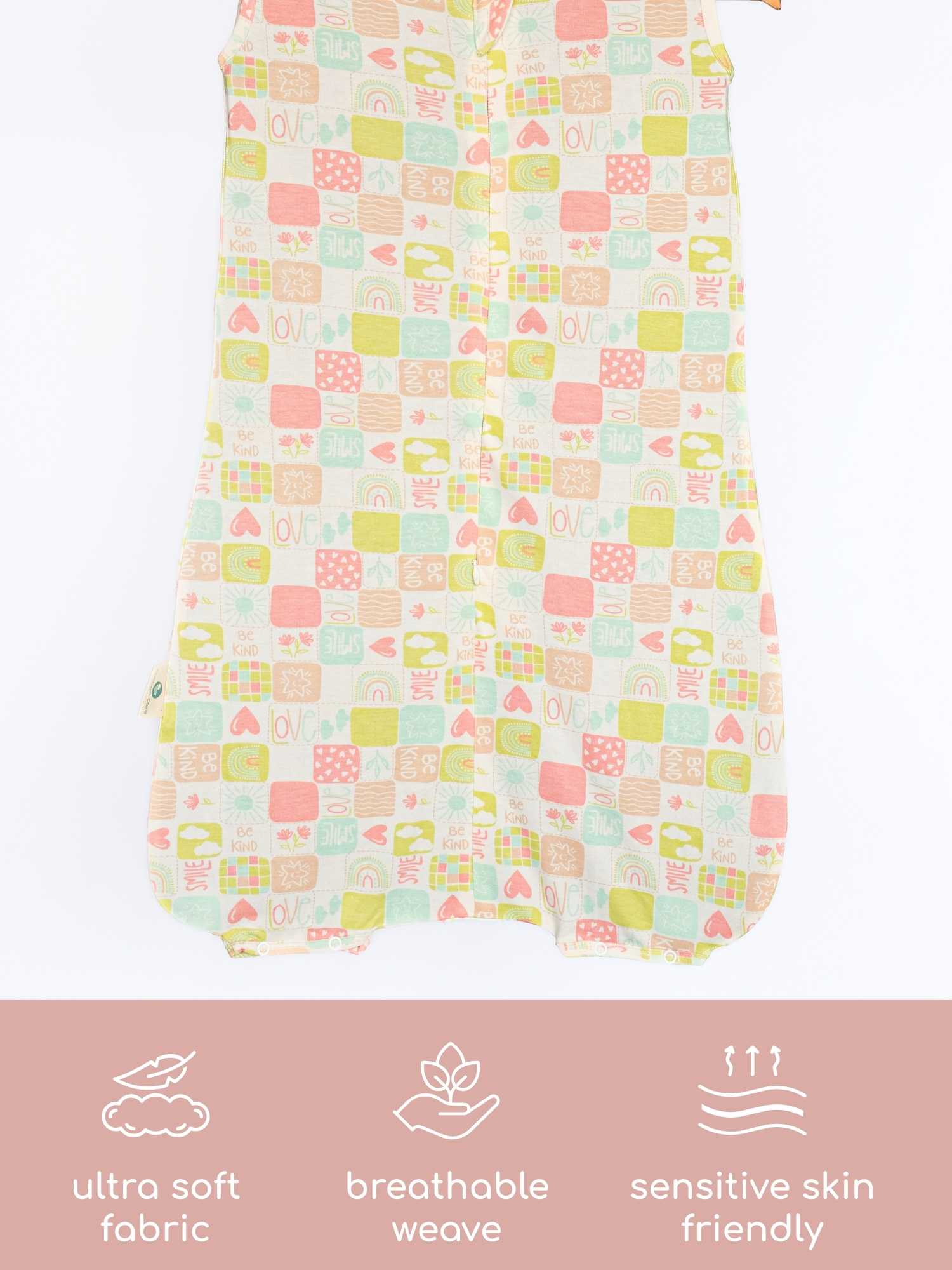 bamboo sleeping bag with foot opening