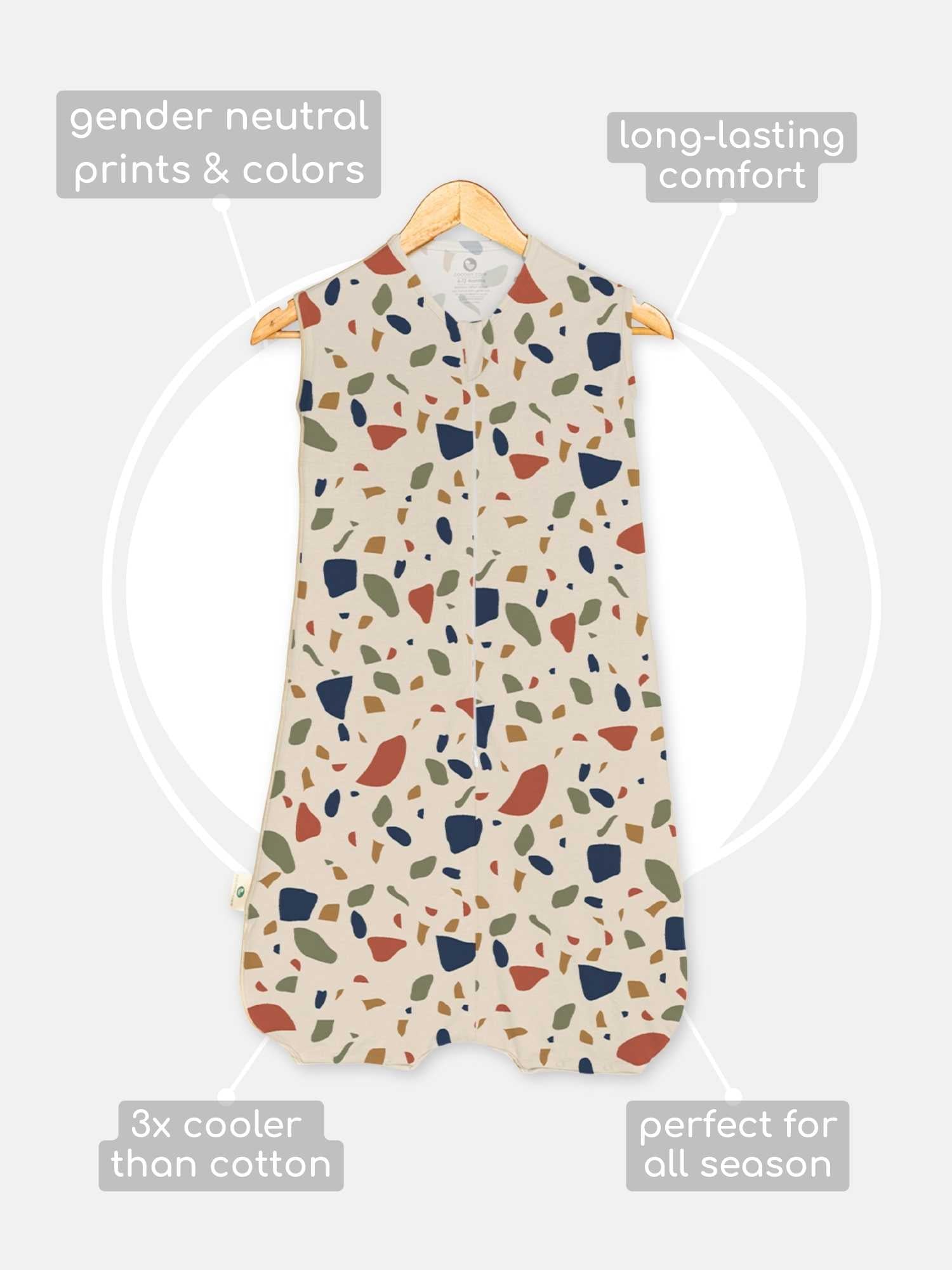 bamboo sleeping bag with foot opening