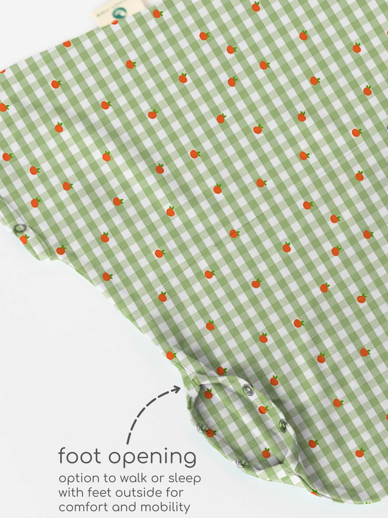 bamboo sleeping bag with foot opening - prints