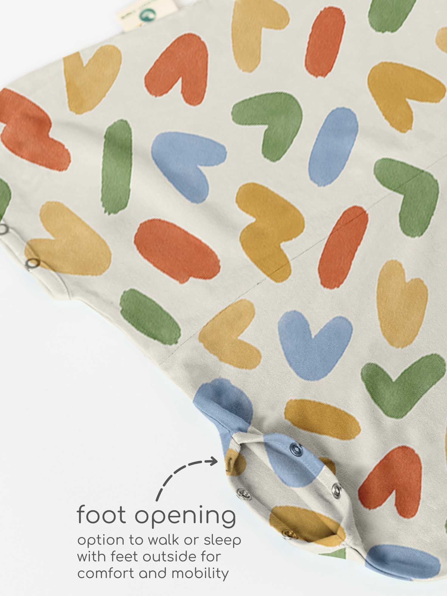 bamboo sleeping bag with foot opening