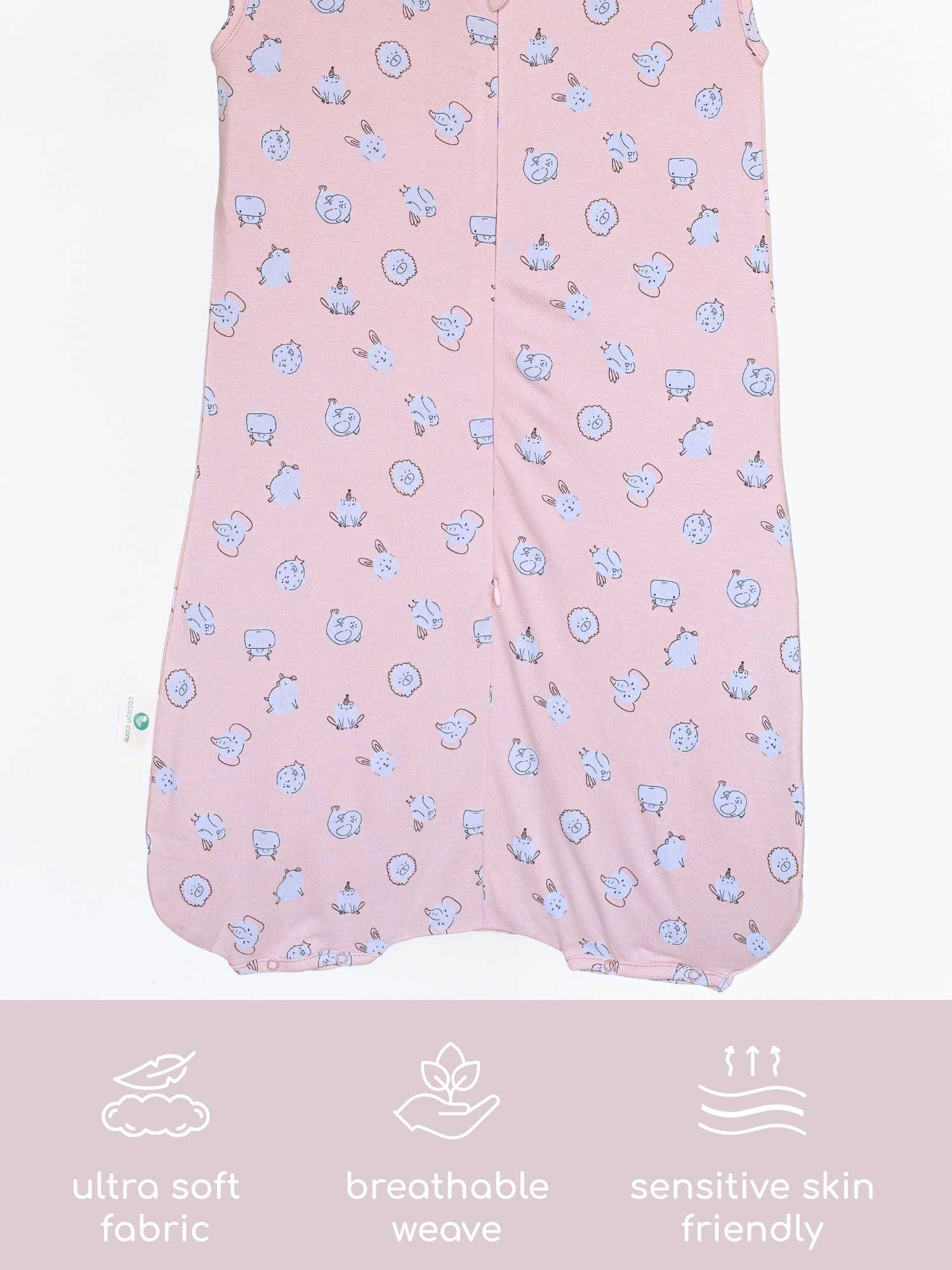 bamboo sleeping bag with foot opening