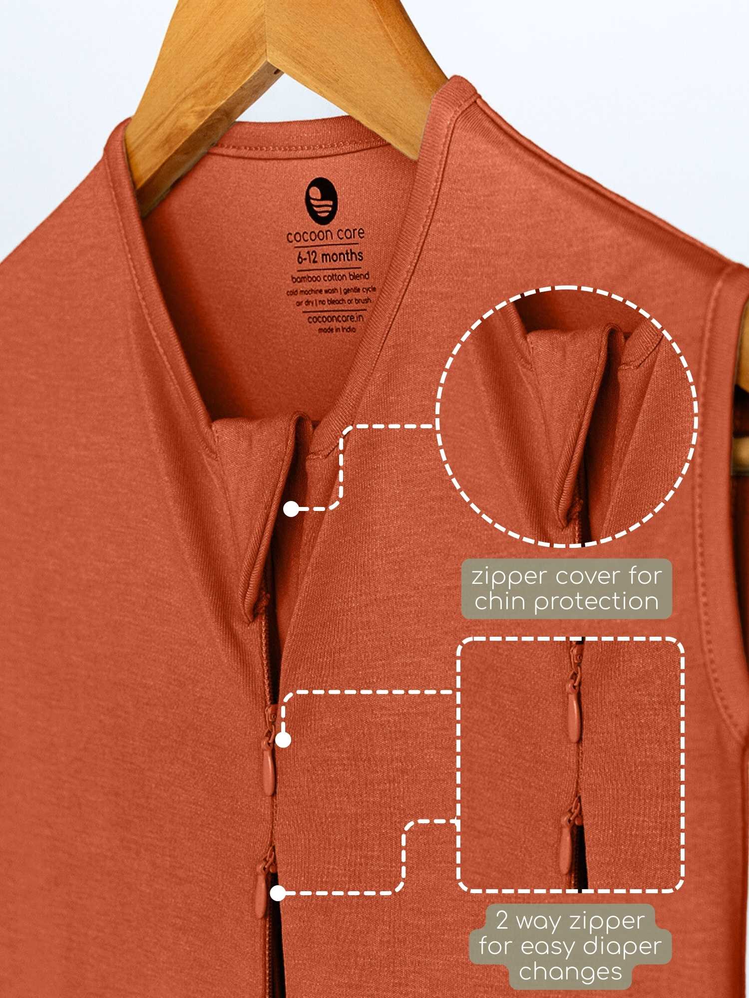 bamboo sleeping bag with foot opening