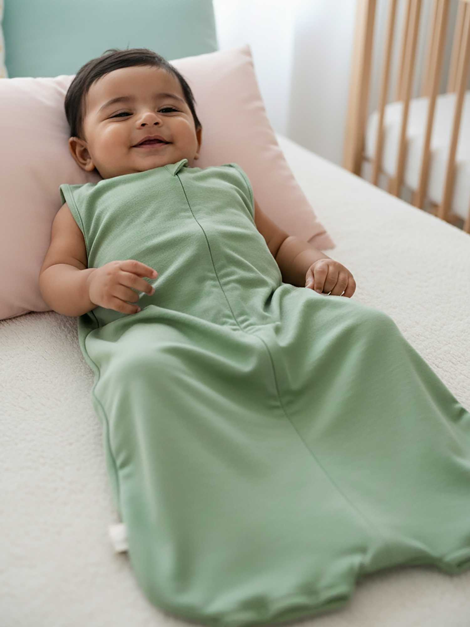 bamboo sleeping bag with foot opening - solid colours