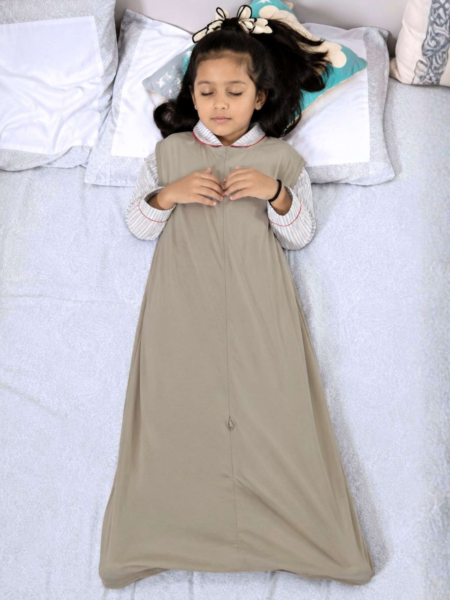 bamboo sleeping bag with foot opening