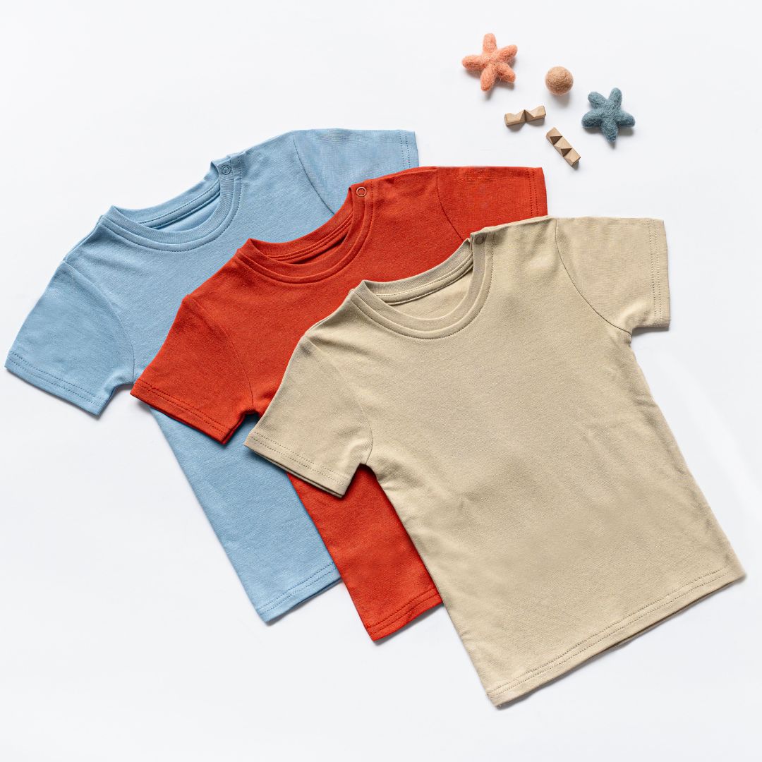 bamboo short sleeve t-shirt pack of 3