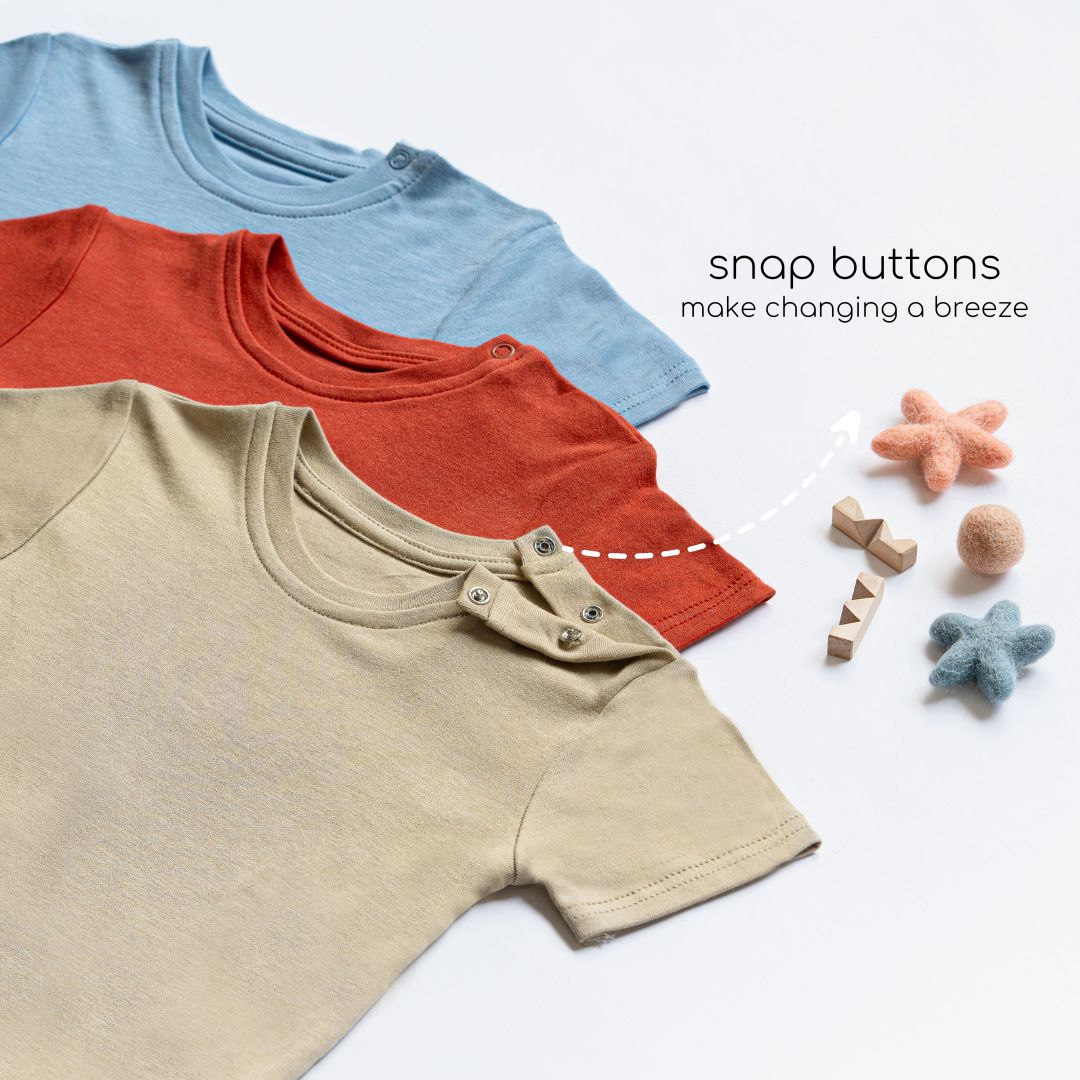 bamboo short sleeve t-shirt pack of 3